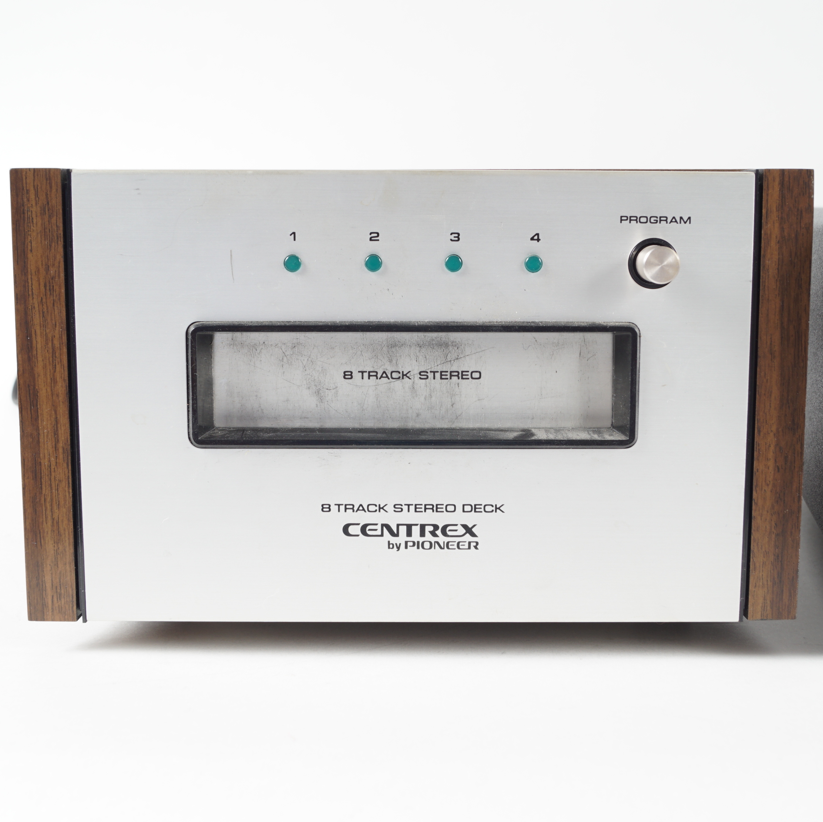 Technics Turntable, Denon CD Changer and Pioneer 8-Track Player