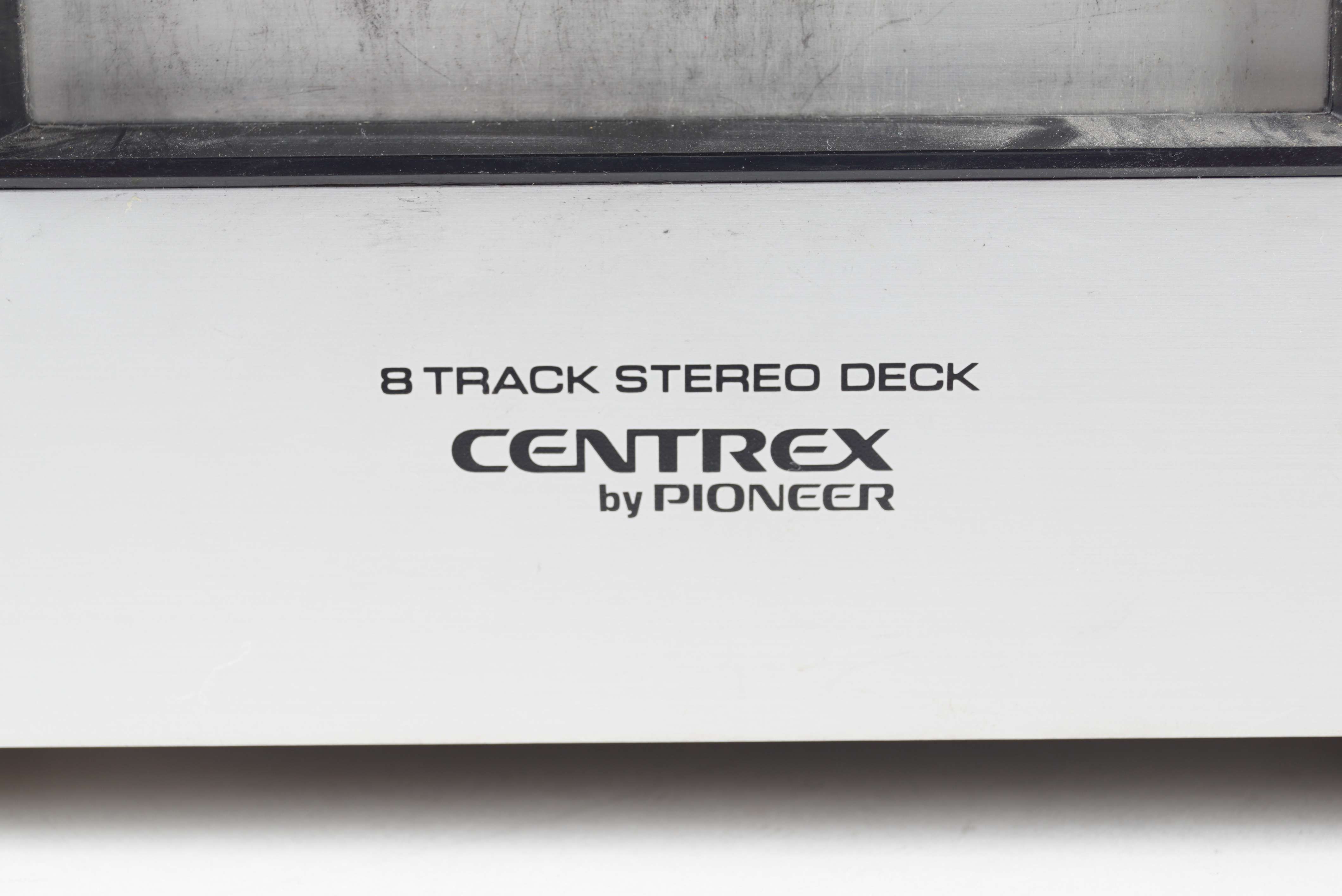 Technics Turntable, Denon CD Changer and Pioneer 8-Track Player