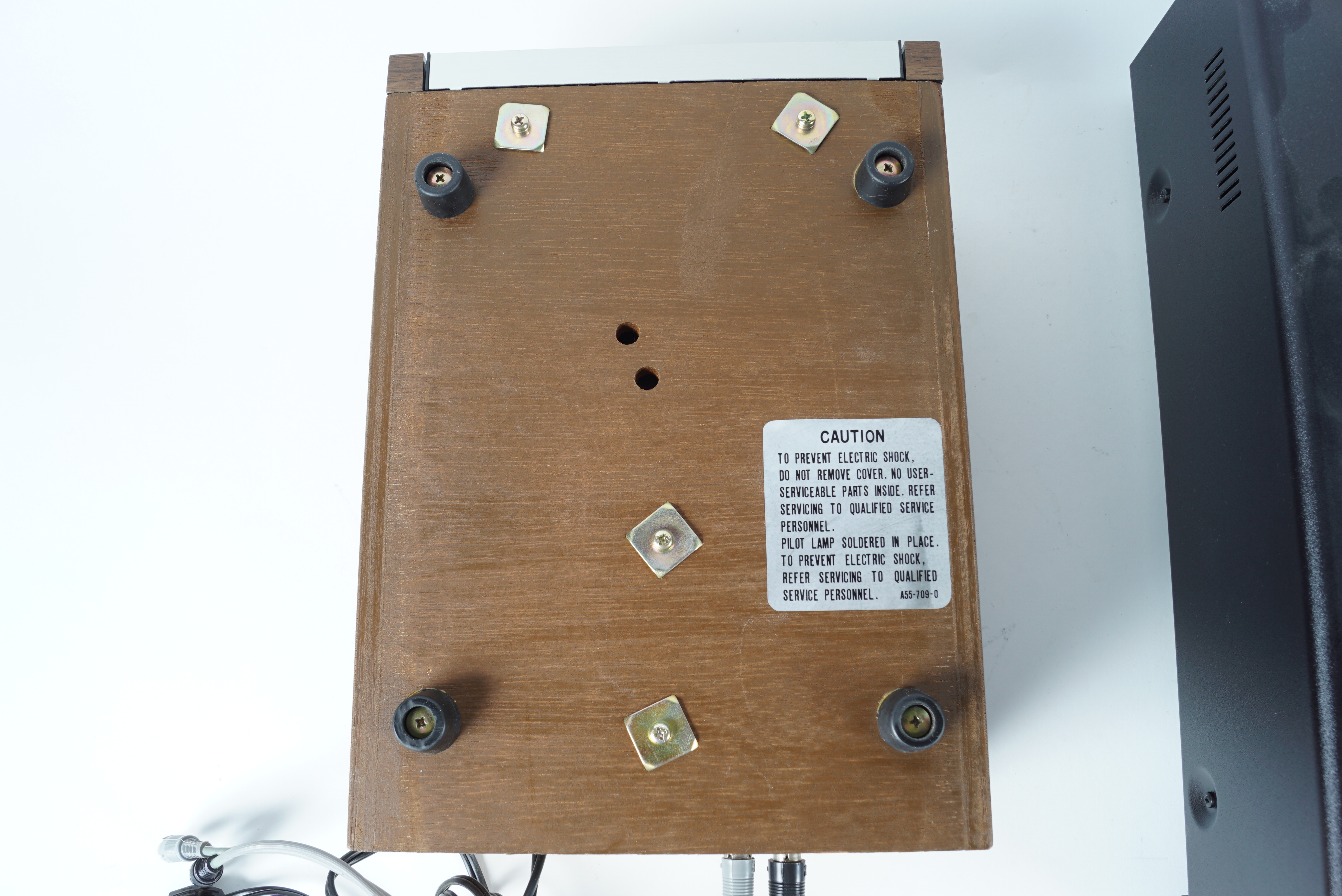 Technics Turntable, Denon CD Changer and Pioneer 8-Track Player