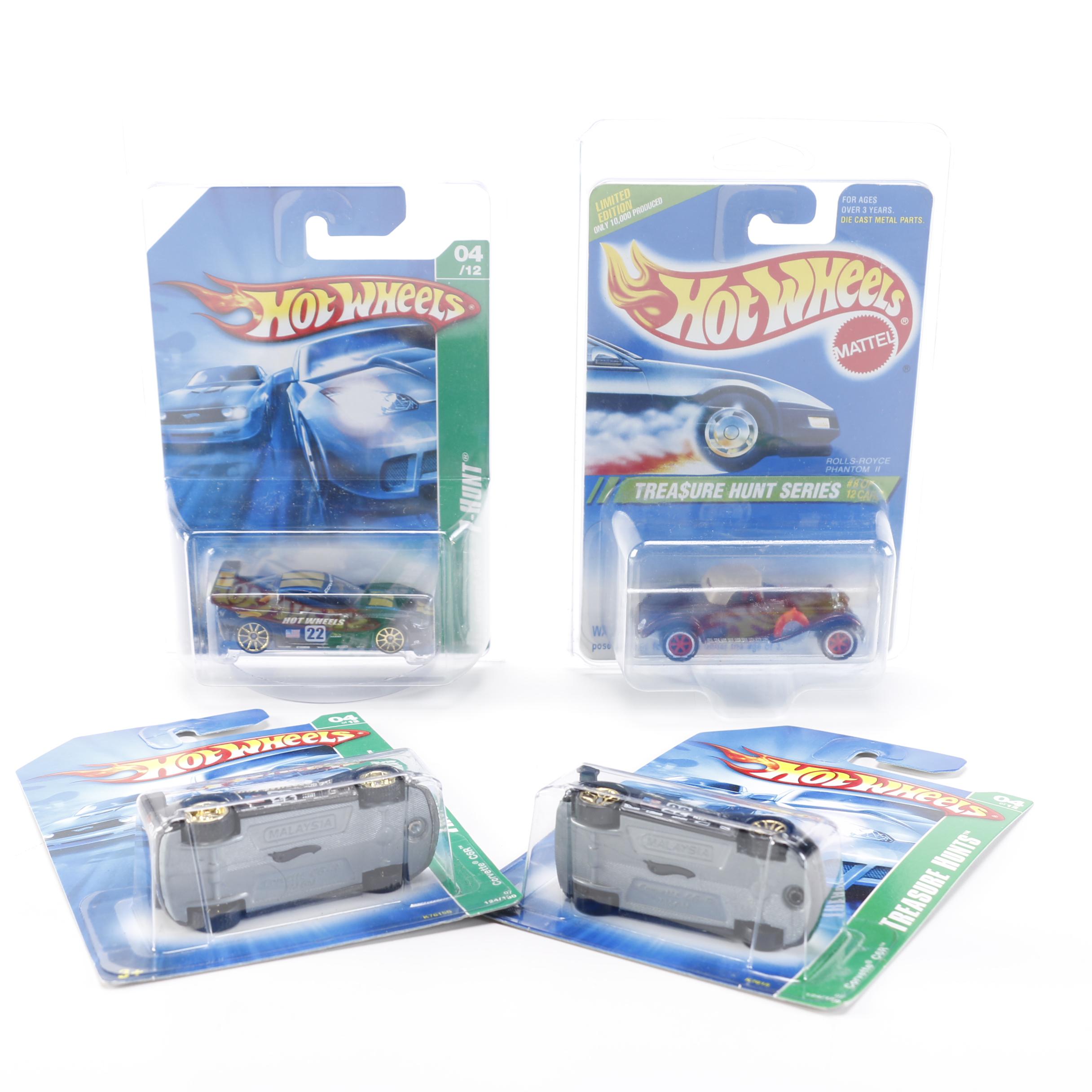 Hot Wheels Treasure Hunt Series Die Cast Vehicles
