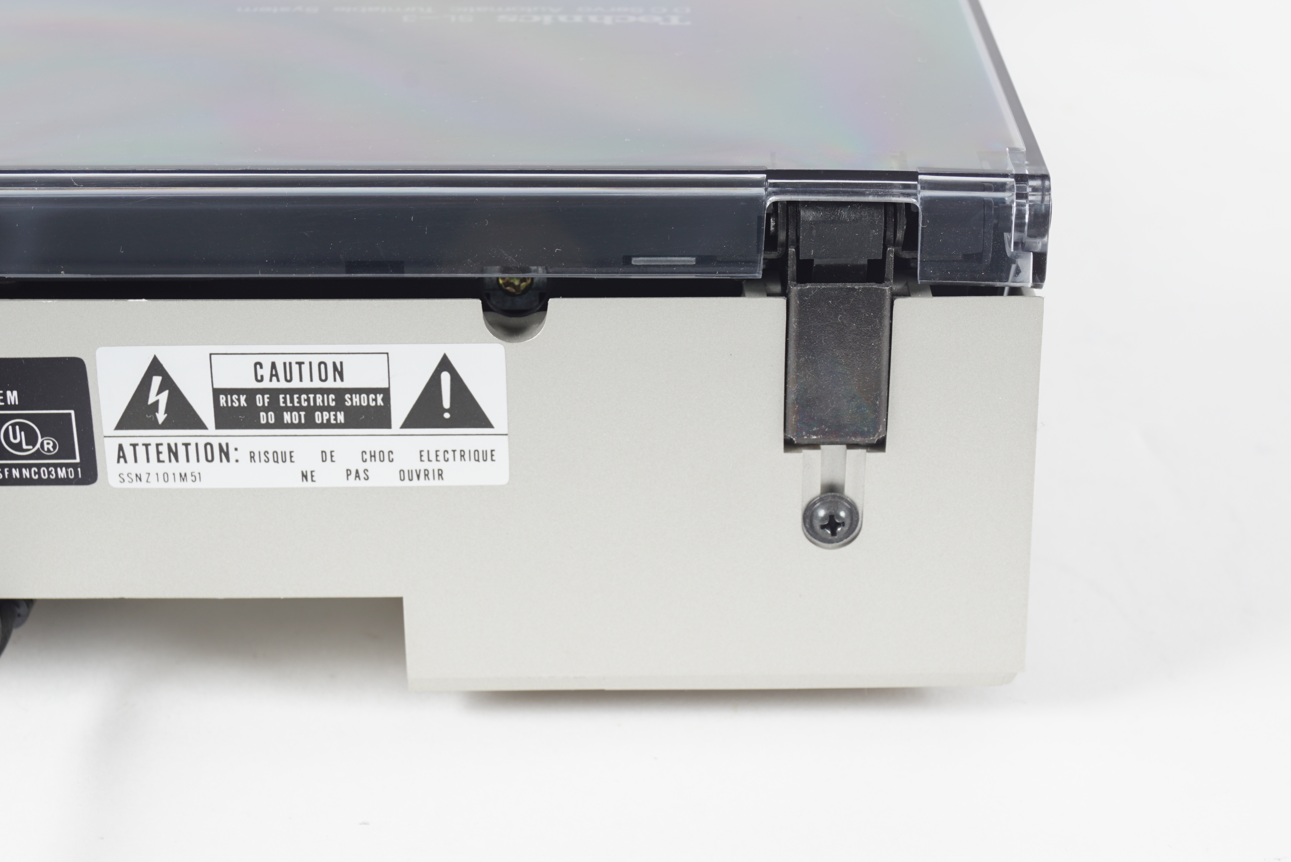 Technics Turntable, Denon CD Changer and Pioneer 8-Track Player