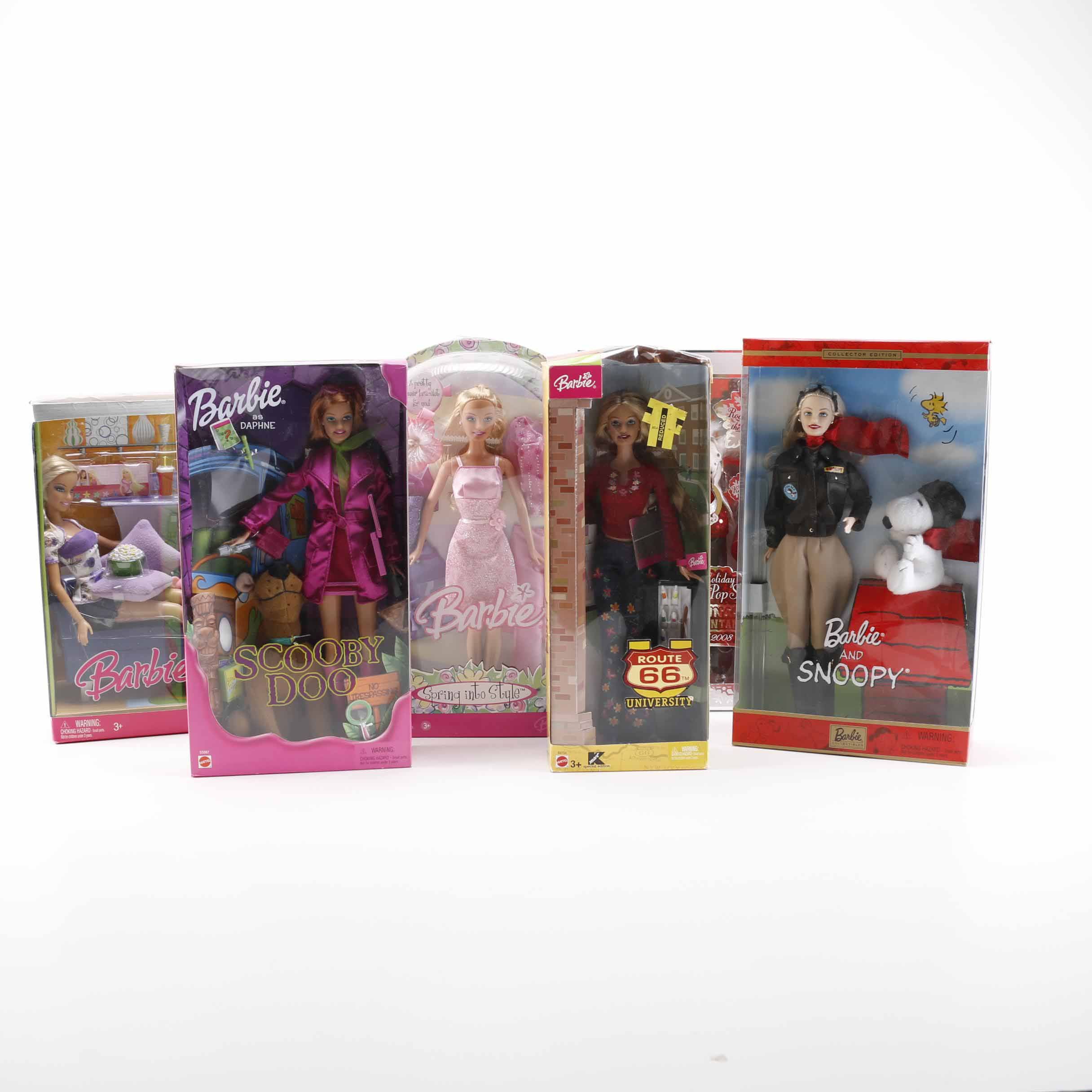 Mattel Early 2000s Barbie Dolls