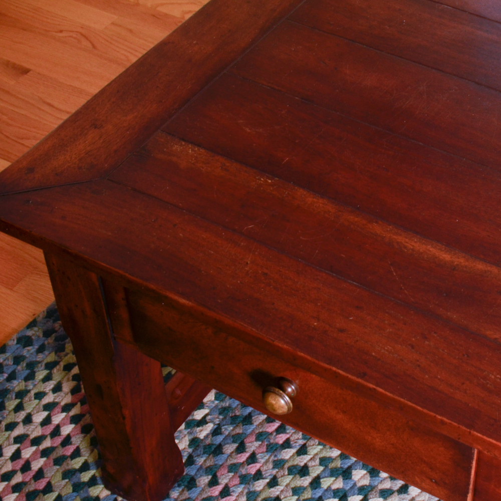 Walnut Stained Coffee Table