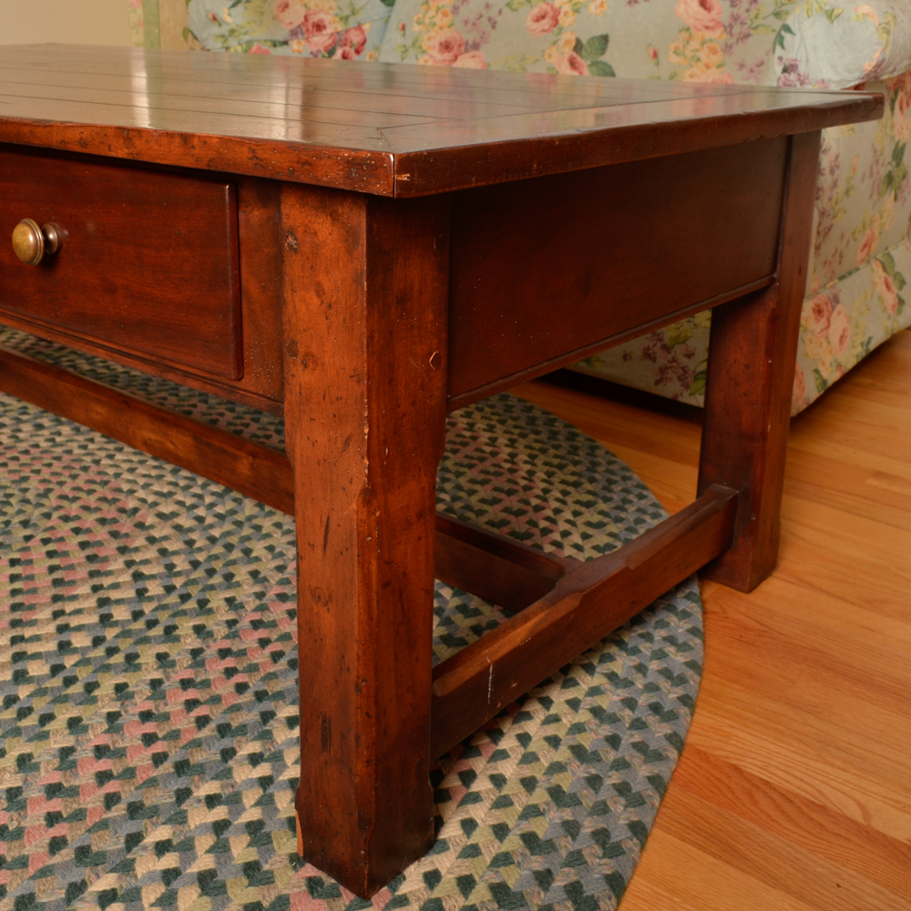 Walnut Stained Coffee Table