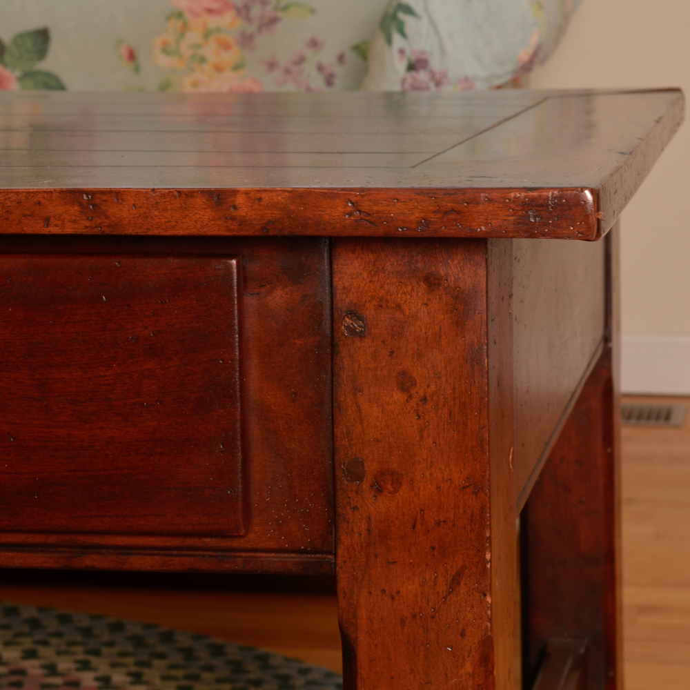 Walnut Stained Coffee Table