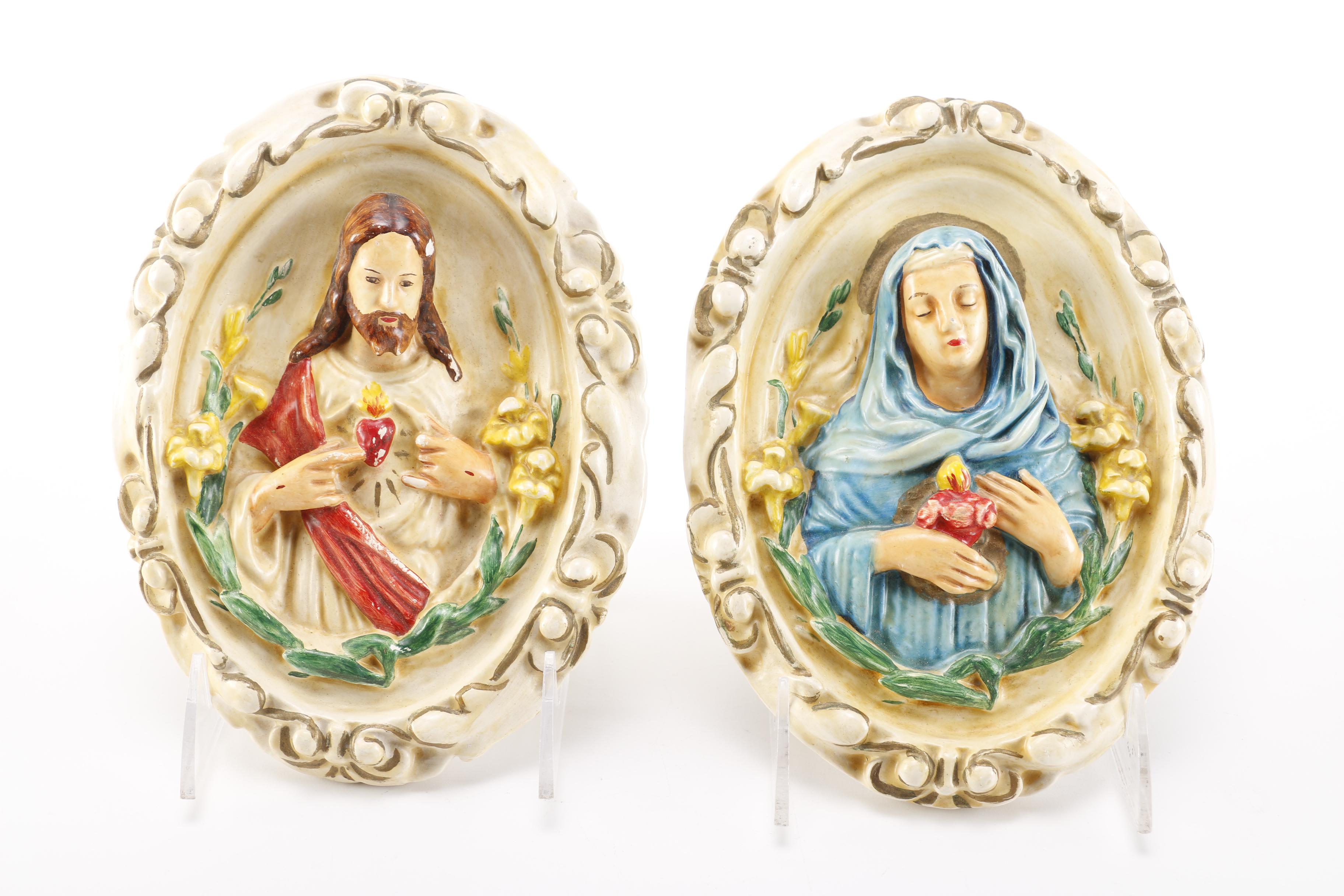 Catholic Religious Books and Wall Hangings