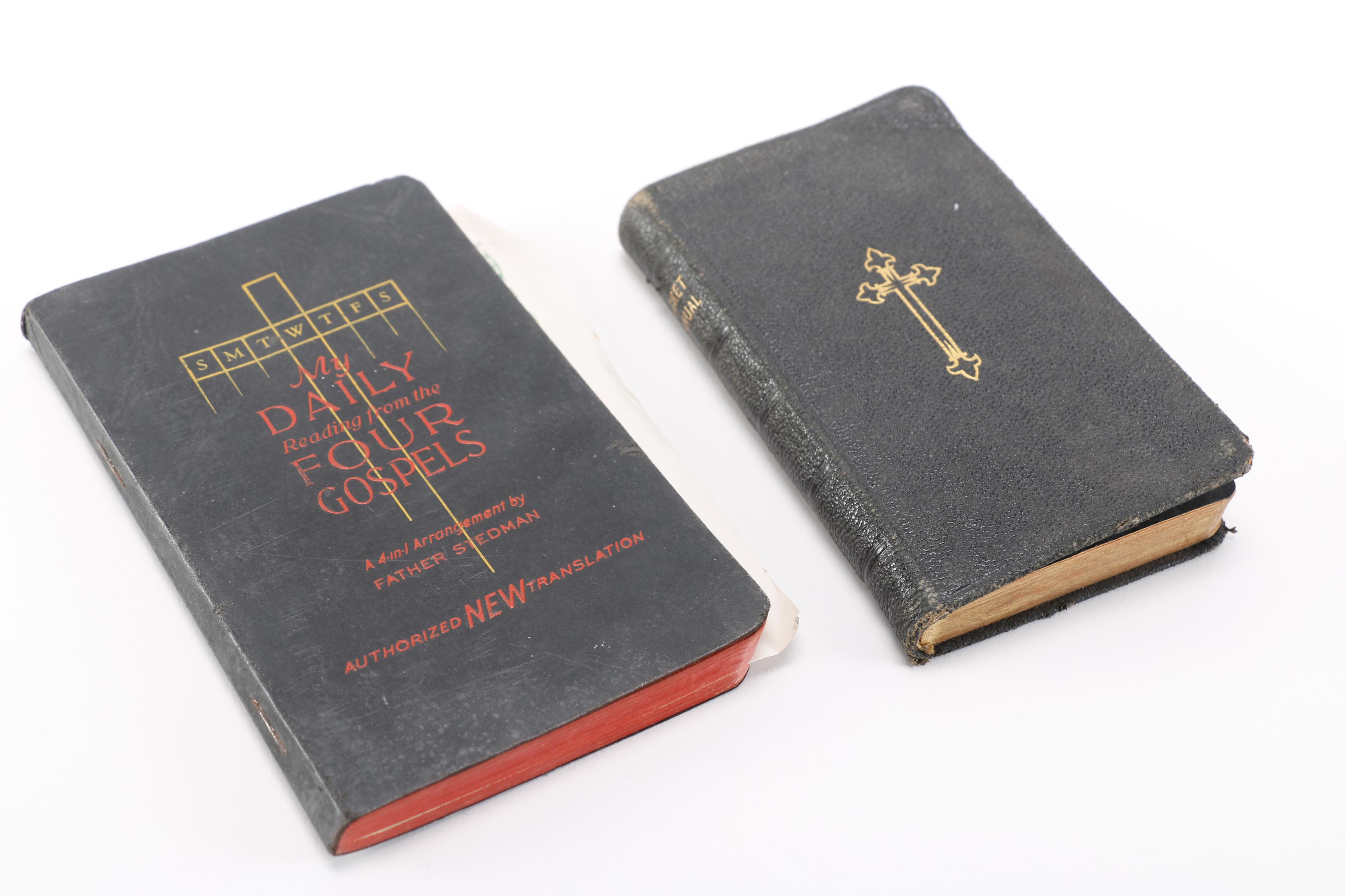 Catholic Religious Books and Wall Hangings