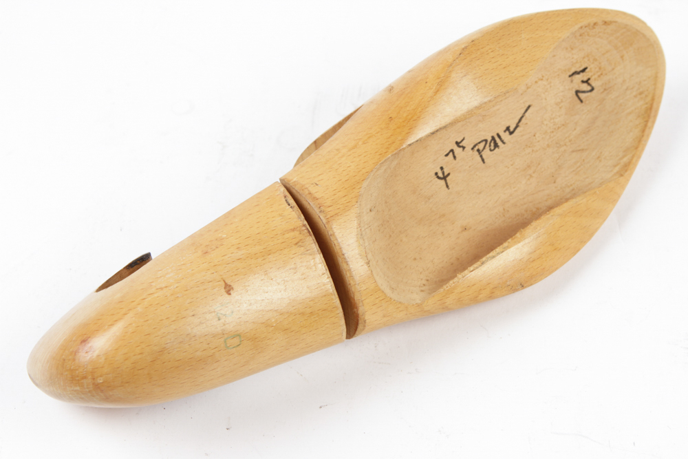 Vintage Shoe Shine Kit and Shoe Stretchers