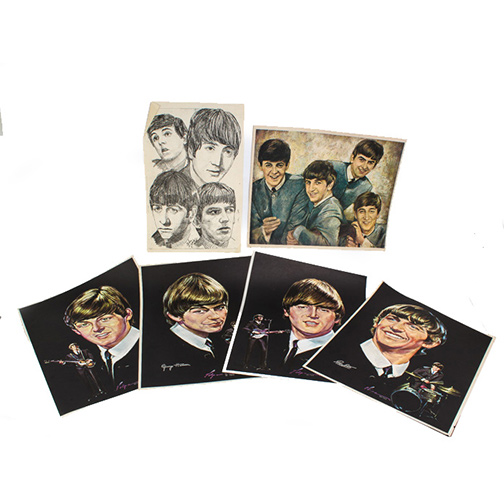 1964 Seltaeb Official Beatles Posters