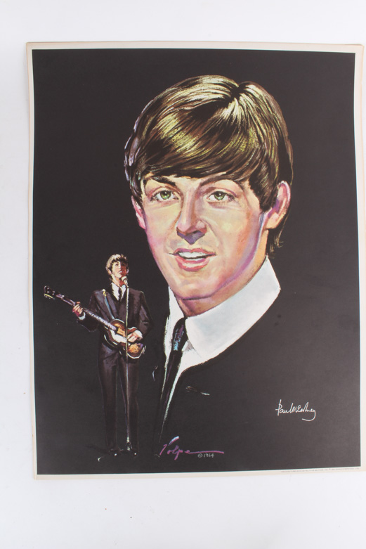 1964 Seltaeb Official Beatles Posters