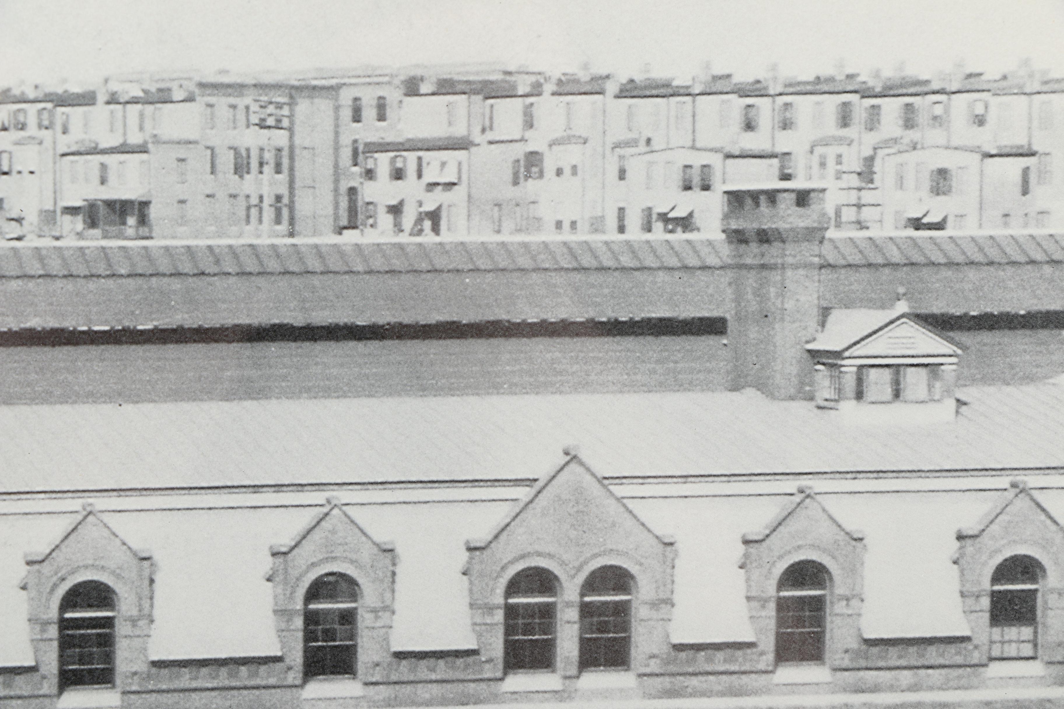 Half-Tone Prints  of Vintage Photographs of Cityscapes