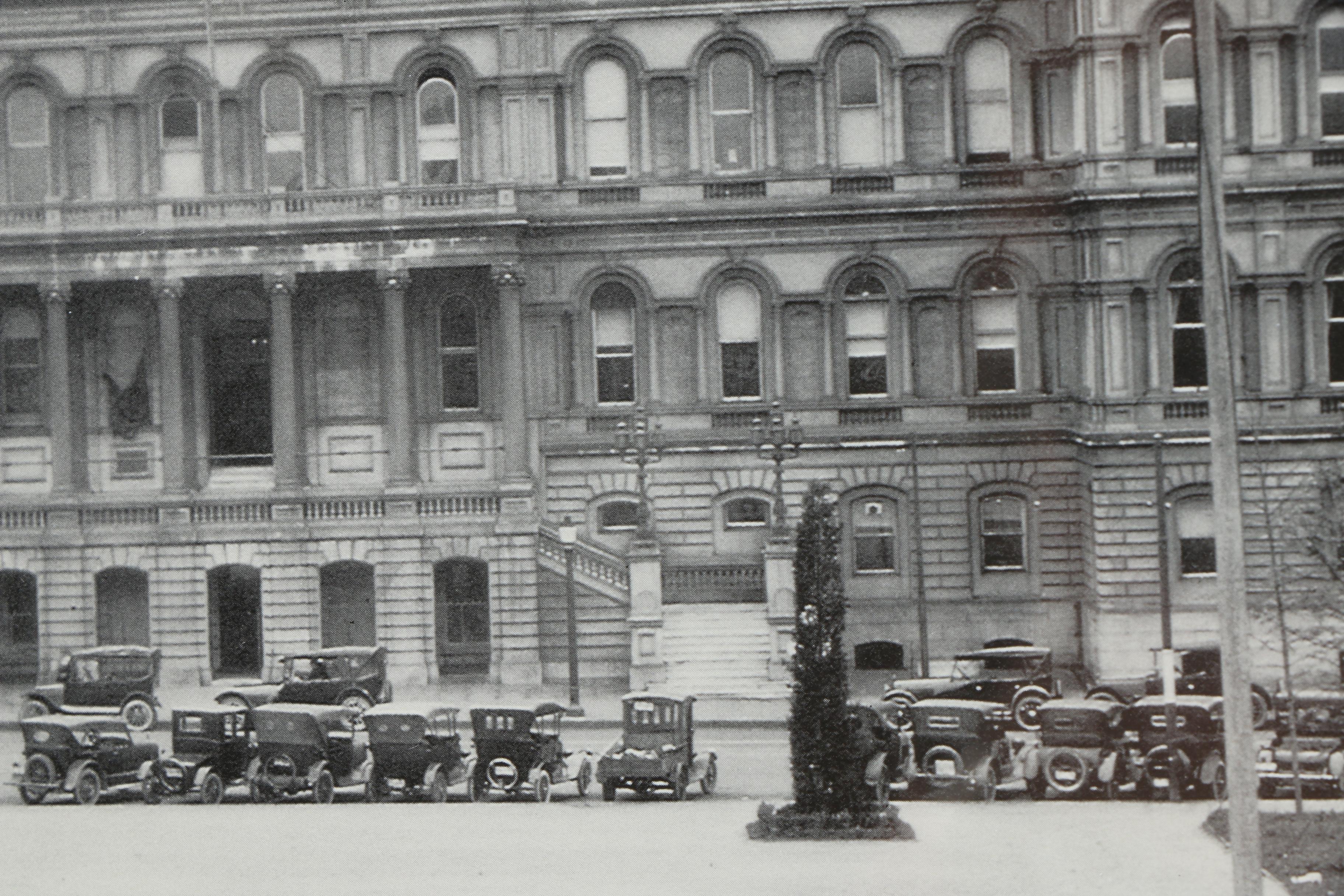 Half-Tone Prints  of Vintage Photographs of Cityscapes