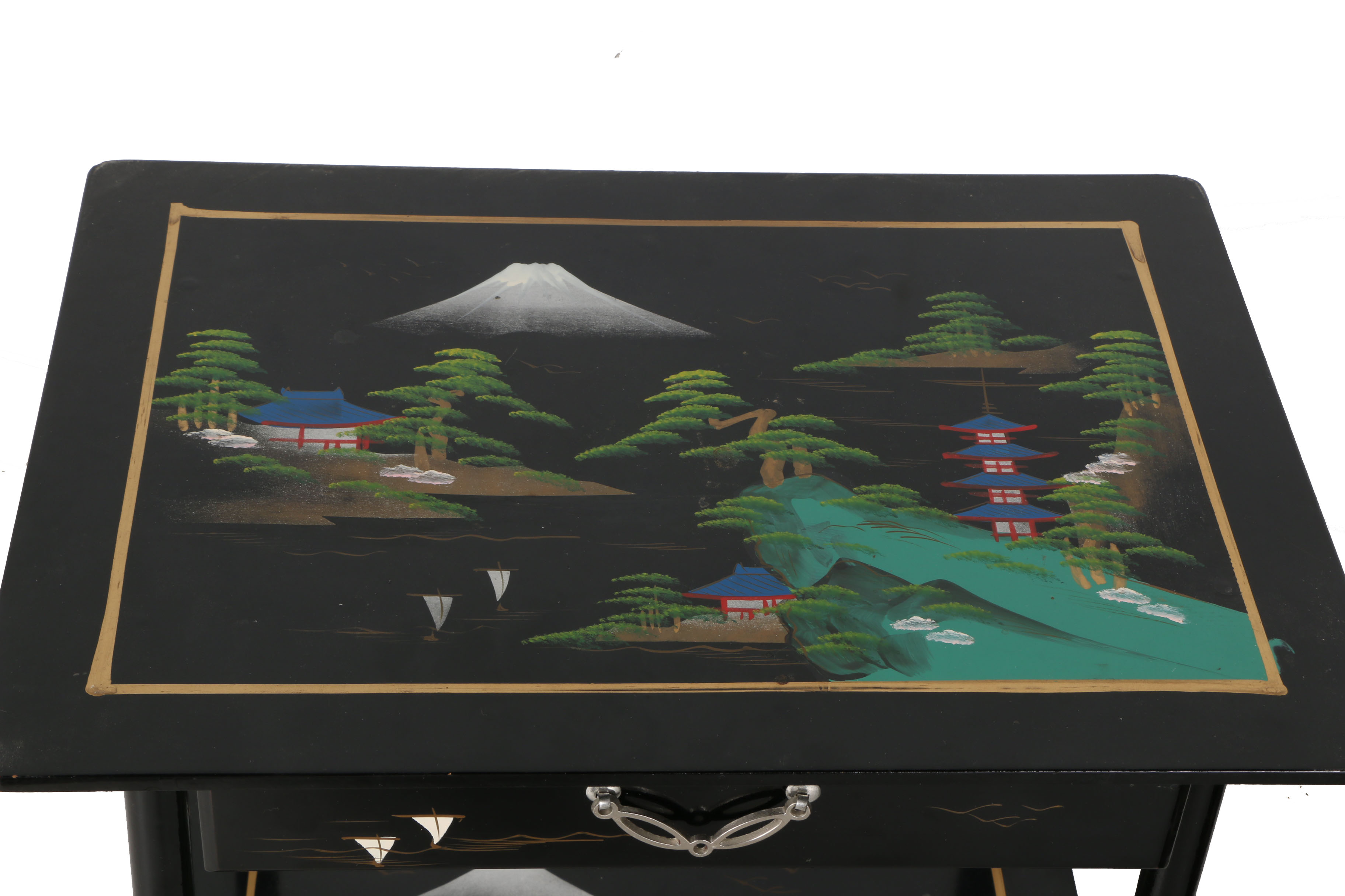 Japanese Music Box Side Tables