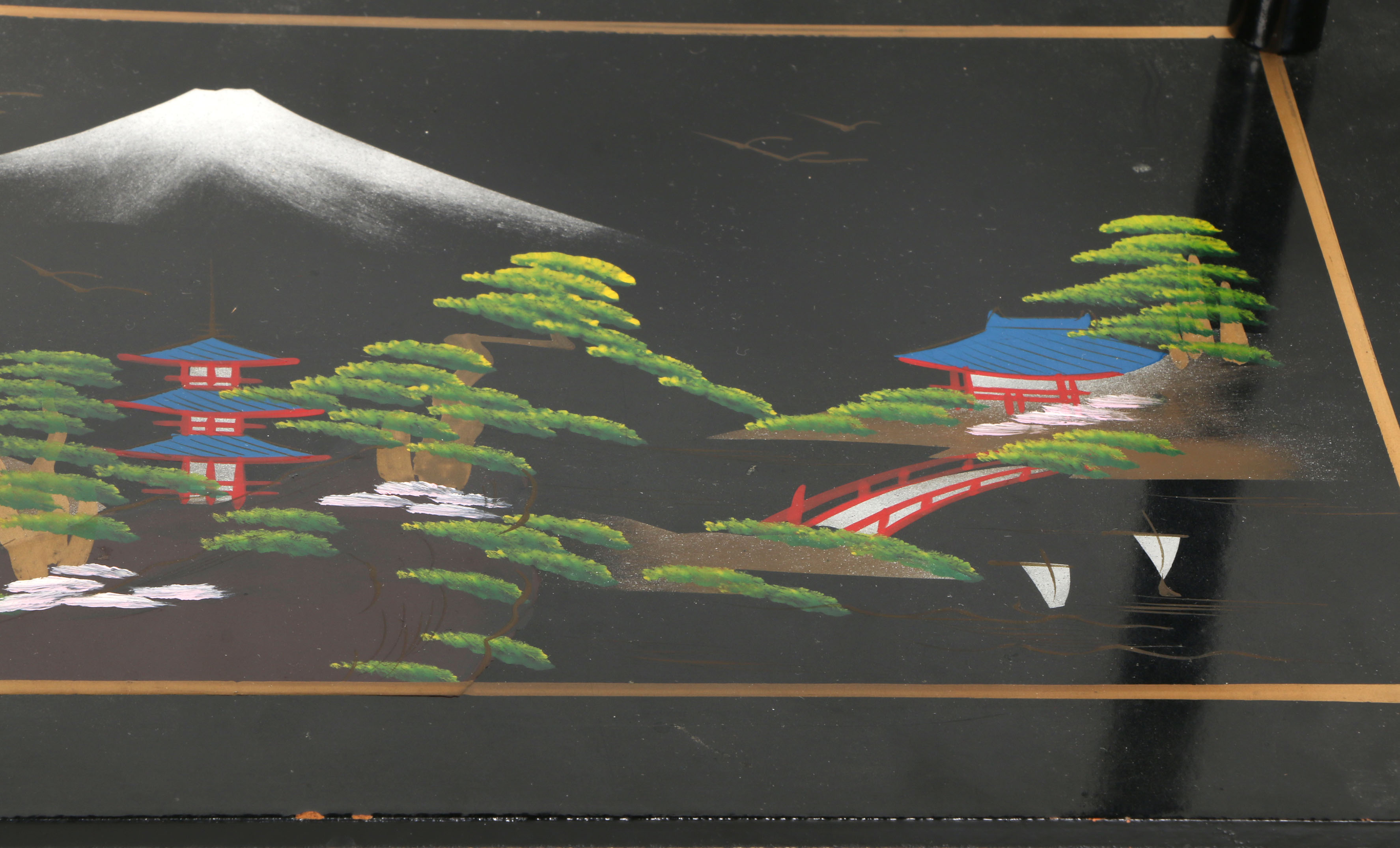 Japanese Music Box Side Tables