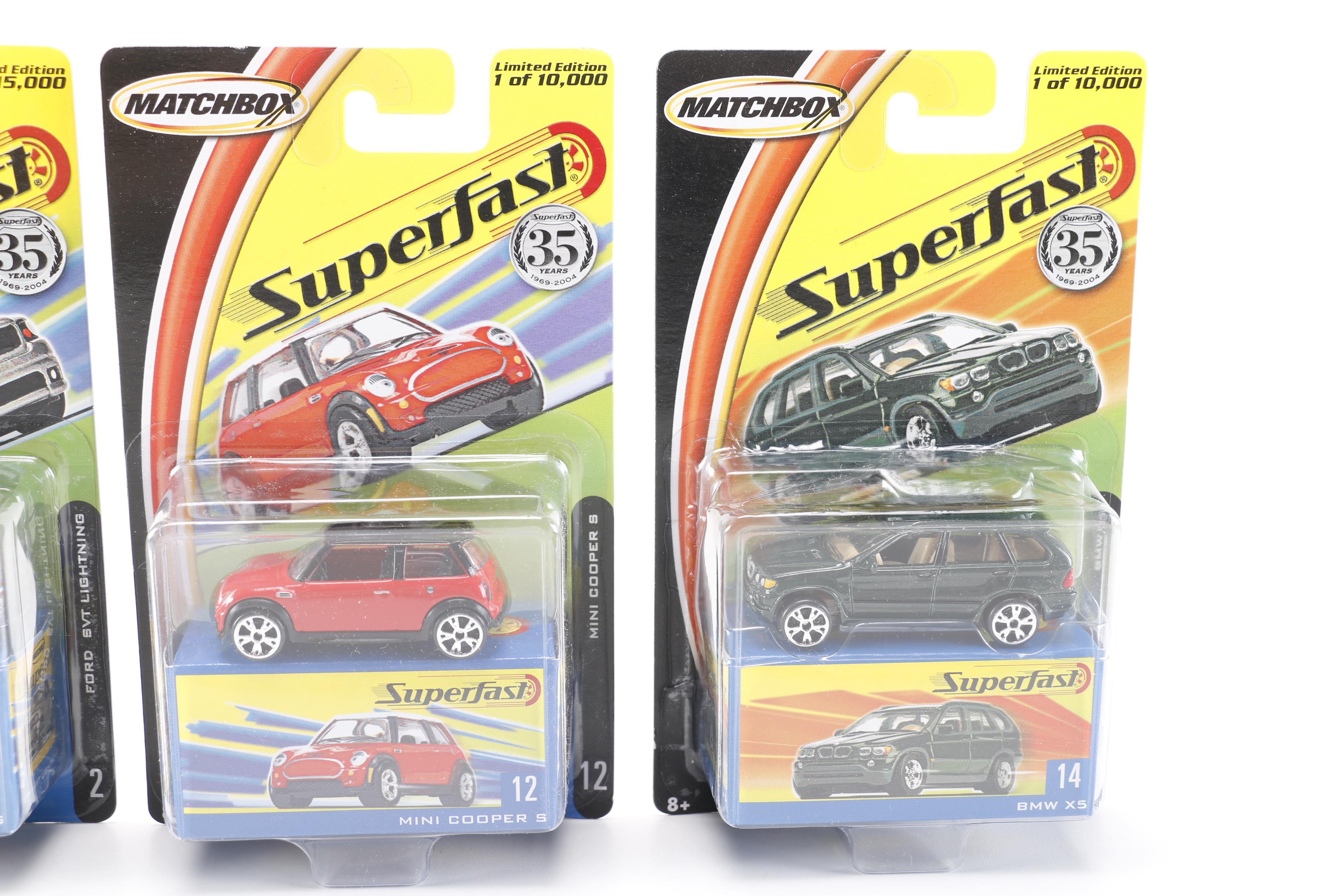 Matchbox "Superfast" Die-Cast Cars