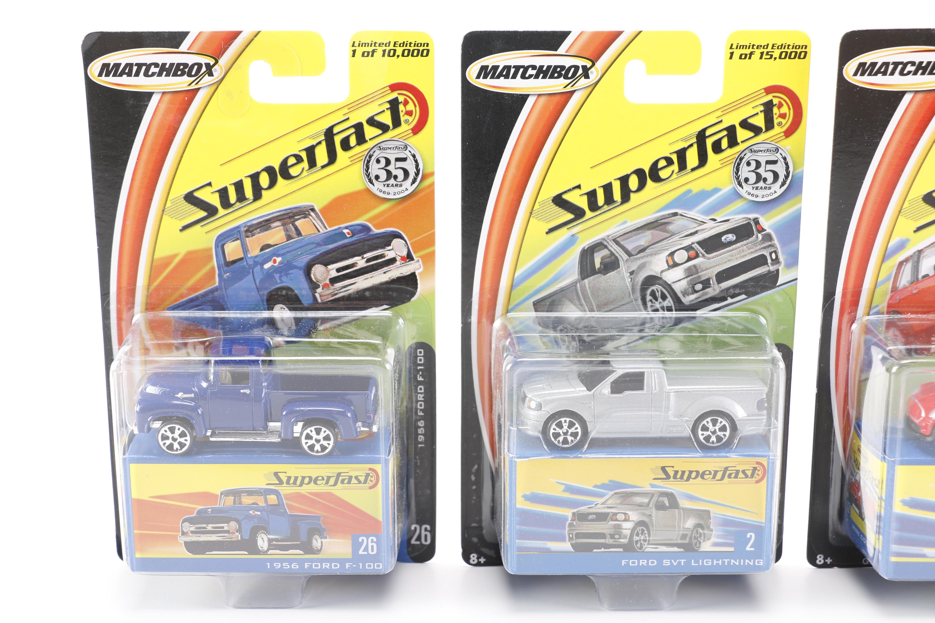 Matchbox "Superfast" Die-Cast Cars