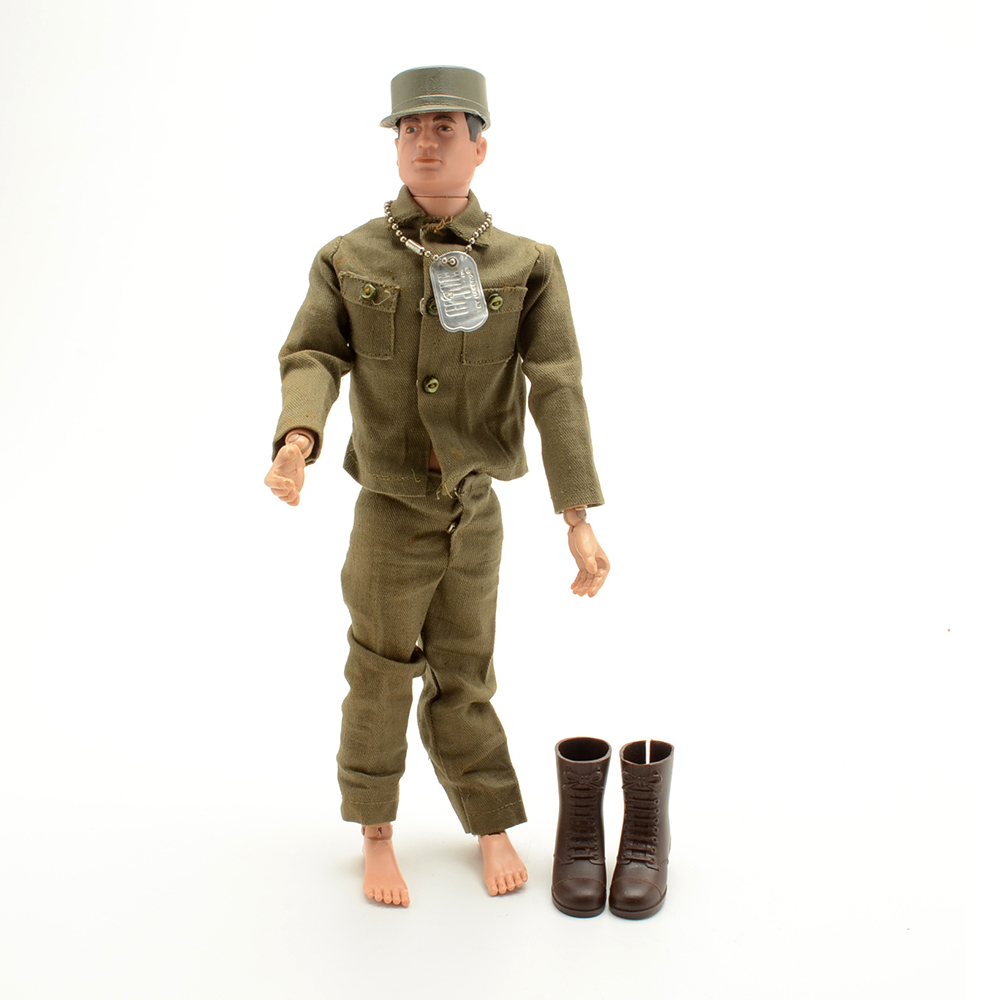 Vintage Original 1964 Hasbro GI Joe "Action Soldier" with Triple TM Box