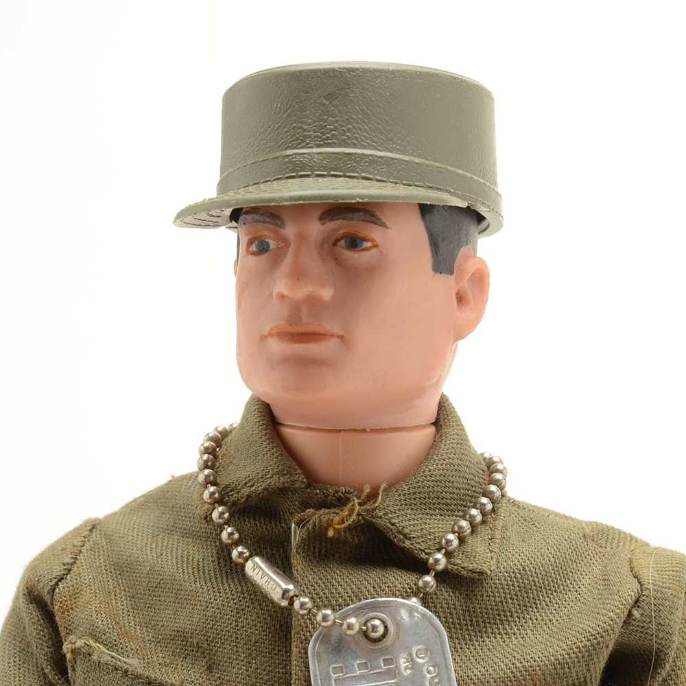 Vintage Original 1964 Hasbro GI Joe "Action Soldier" with Triple TM Box