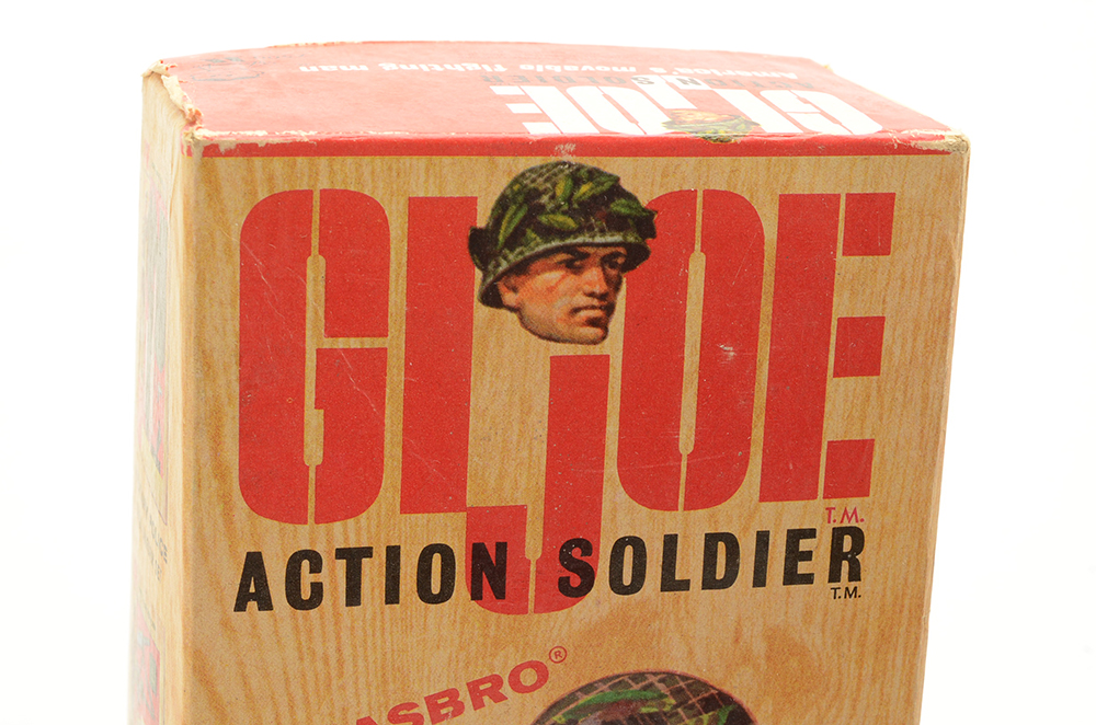 Vintage Original 1964 Hasbro GI Joe "Action Soldier" with Triple TM Box