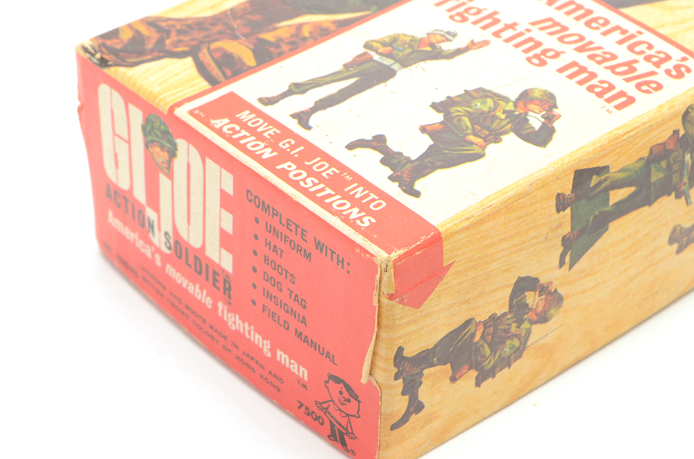 Vintage Original 1964 Hasbro GI Joe "Action Soldier" with Triple TM Box
