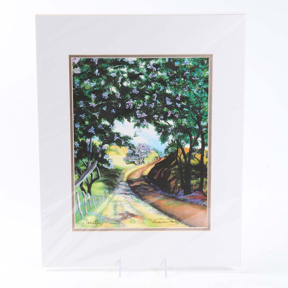 Rochelle Salzer Hand Signed Offset Lithographs