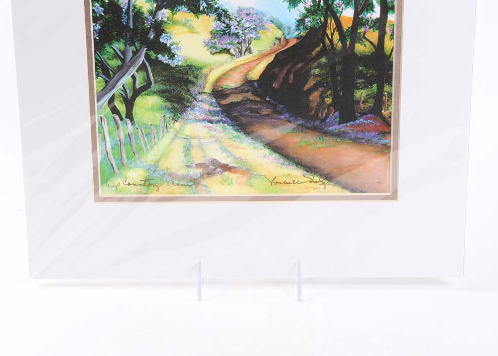 Rochelle Salzer Hand Signed Offset Lithographs