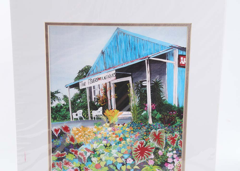 Rochelle Salzer Hand Signed Offset Lithographs