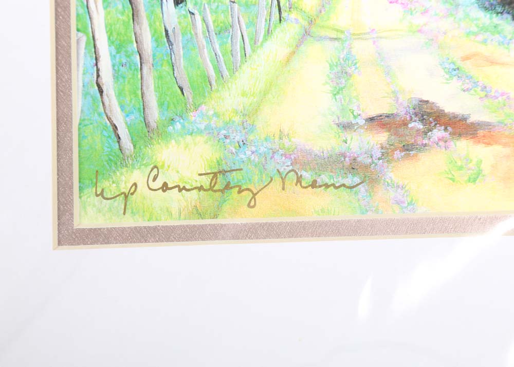 Rochelle Salzer Hand Signed Offset Lithographs