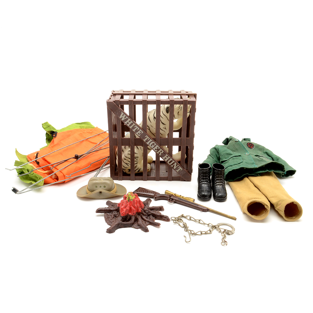 VIntage GI Joe "White Tiger Hunt" Playset
