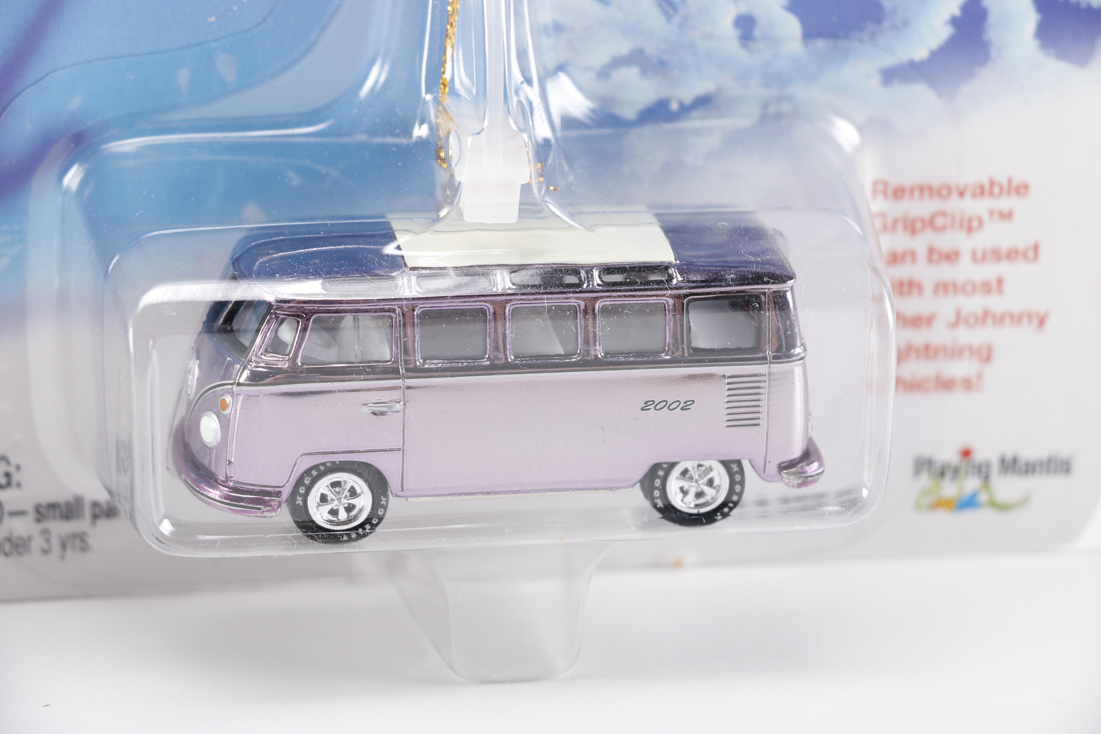Johnny Lightning 2002 Holiday Classic Die-Cast Car Ornaments