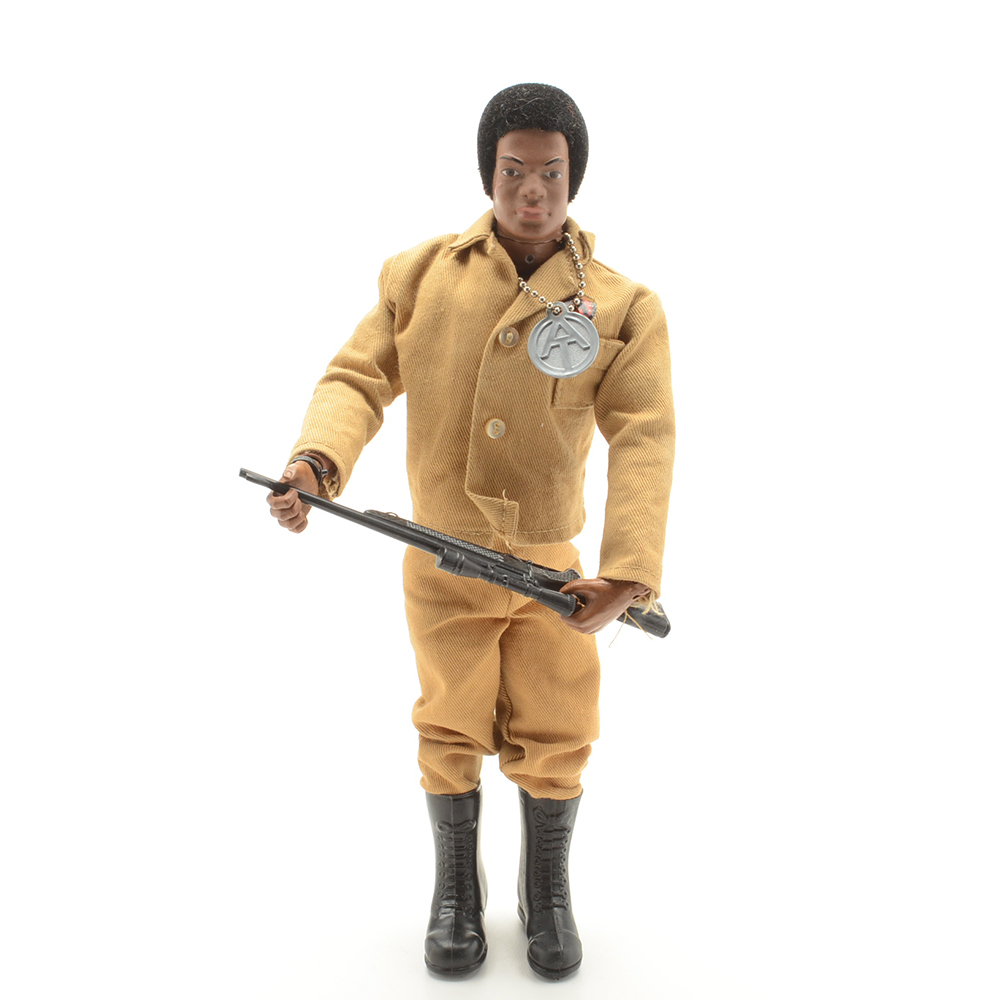 Rare 1970 Hasbro GI Joe African American Kung Fu Grip Adventurer