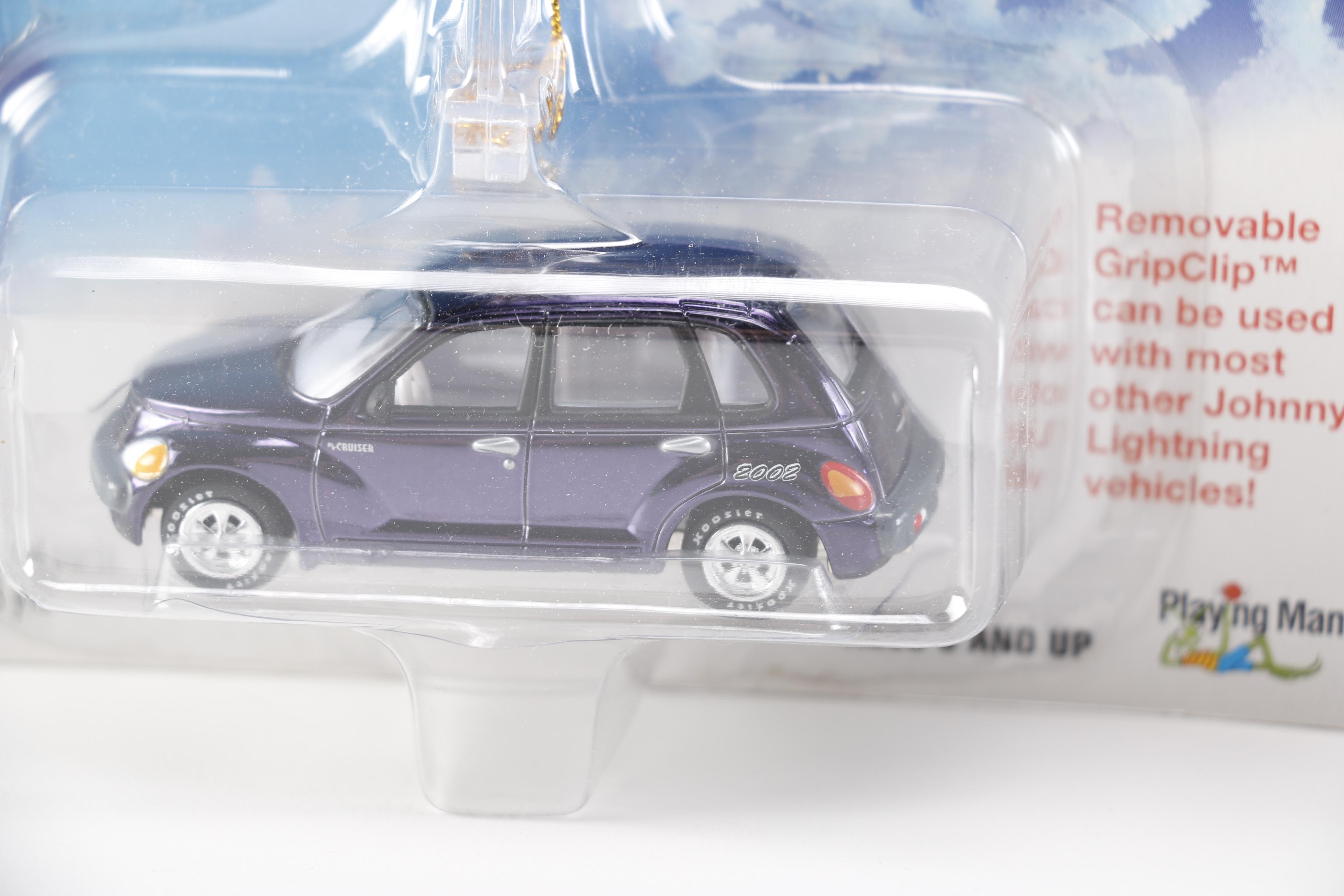 Johnny Lightning 2002 Holiday Classic Die-Cast Car Ornaments