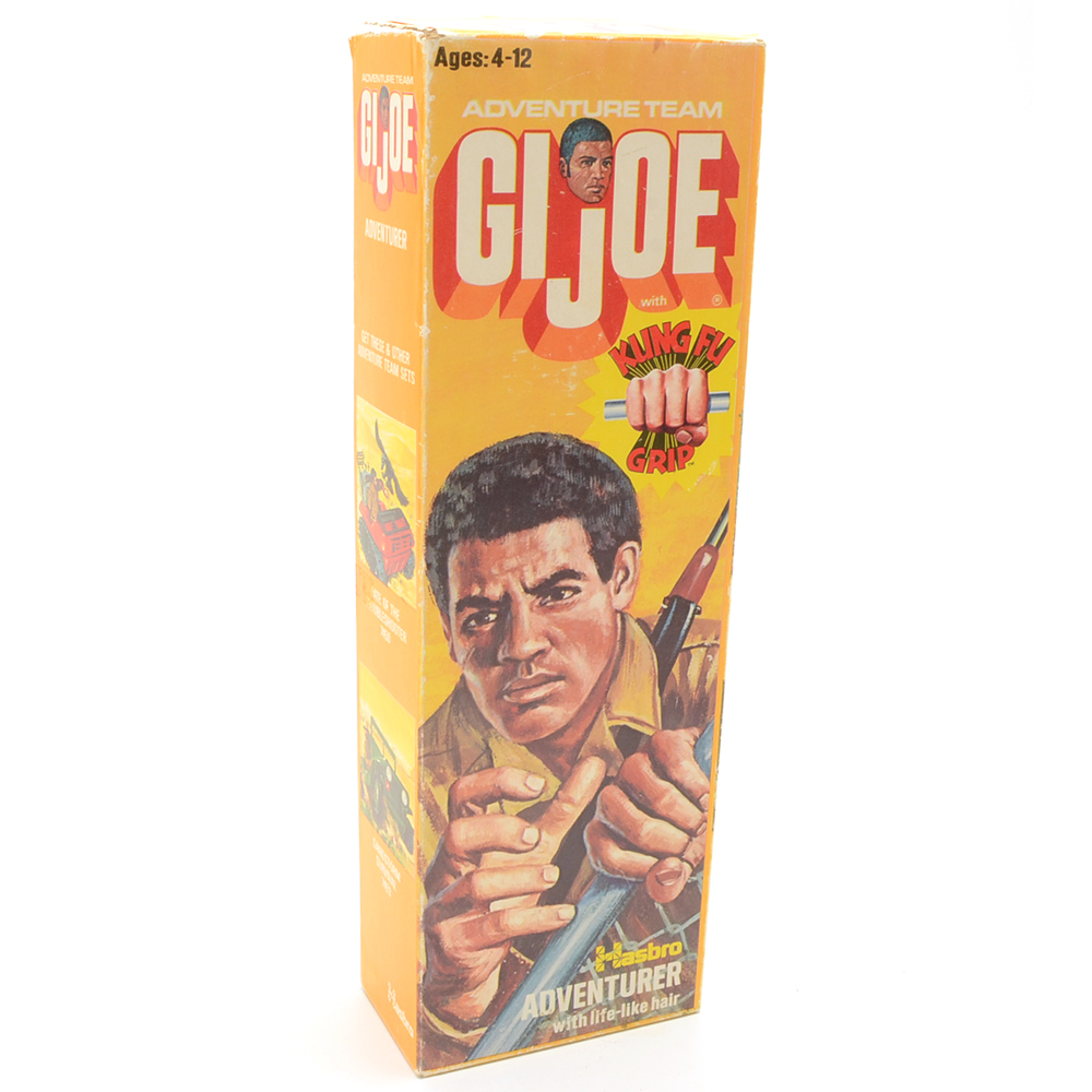 Rare 1970 Hasbro GI Joe African American Kung Fu Grip Adventurer