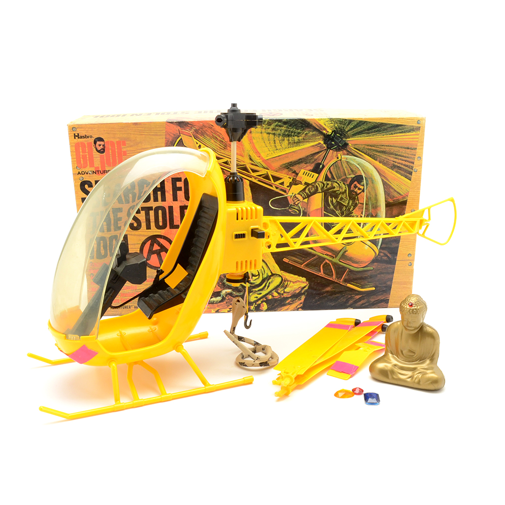 Vintage Hasbro GI Joe "Search for the Stolen Idol" Playset