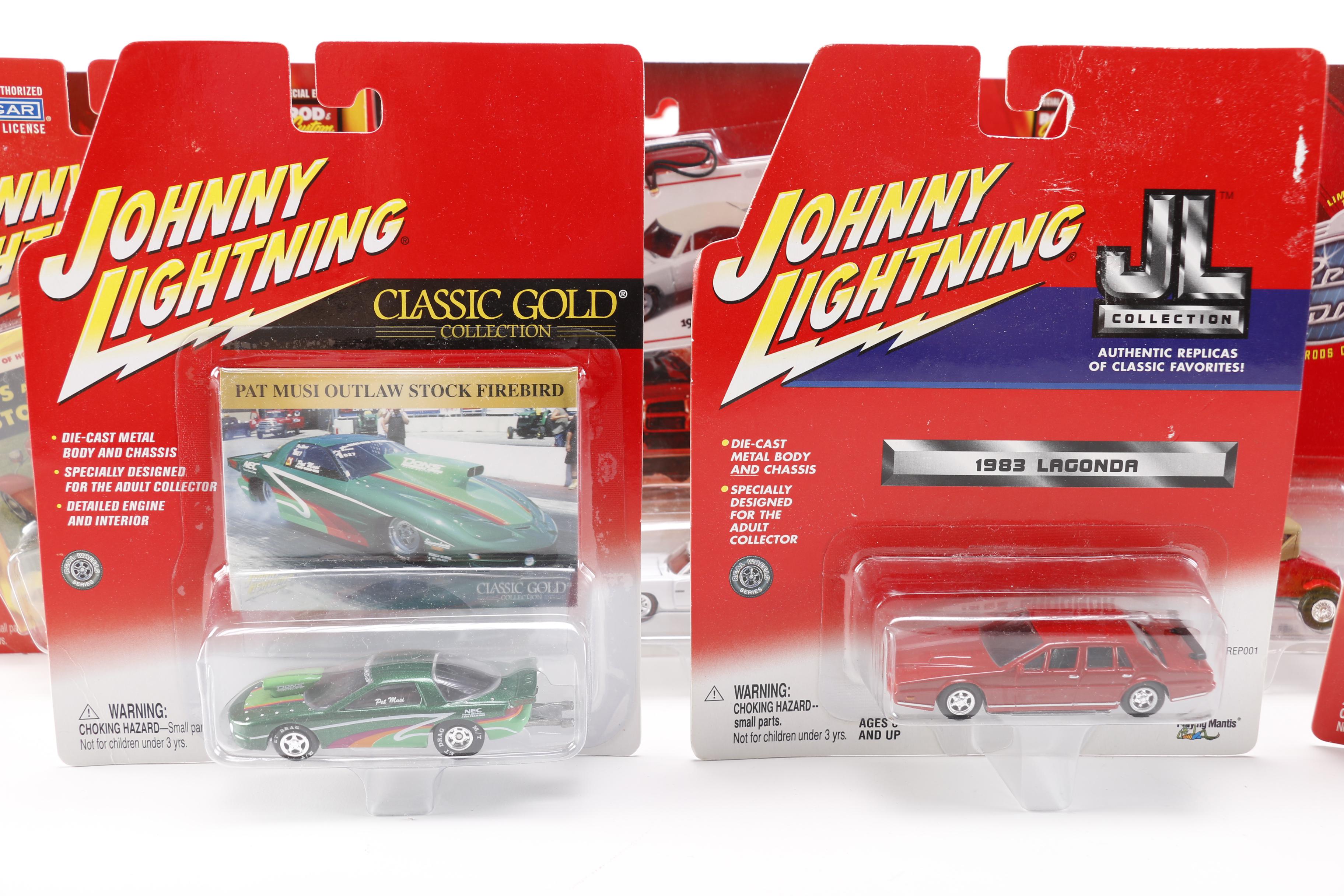 Johnny Lightning Die-Cast Cars Including 007 "License to Kill" Jeep
