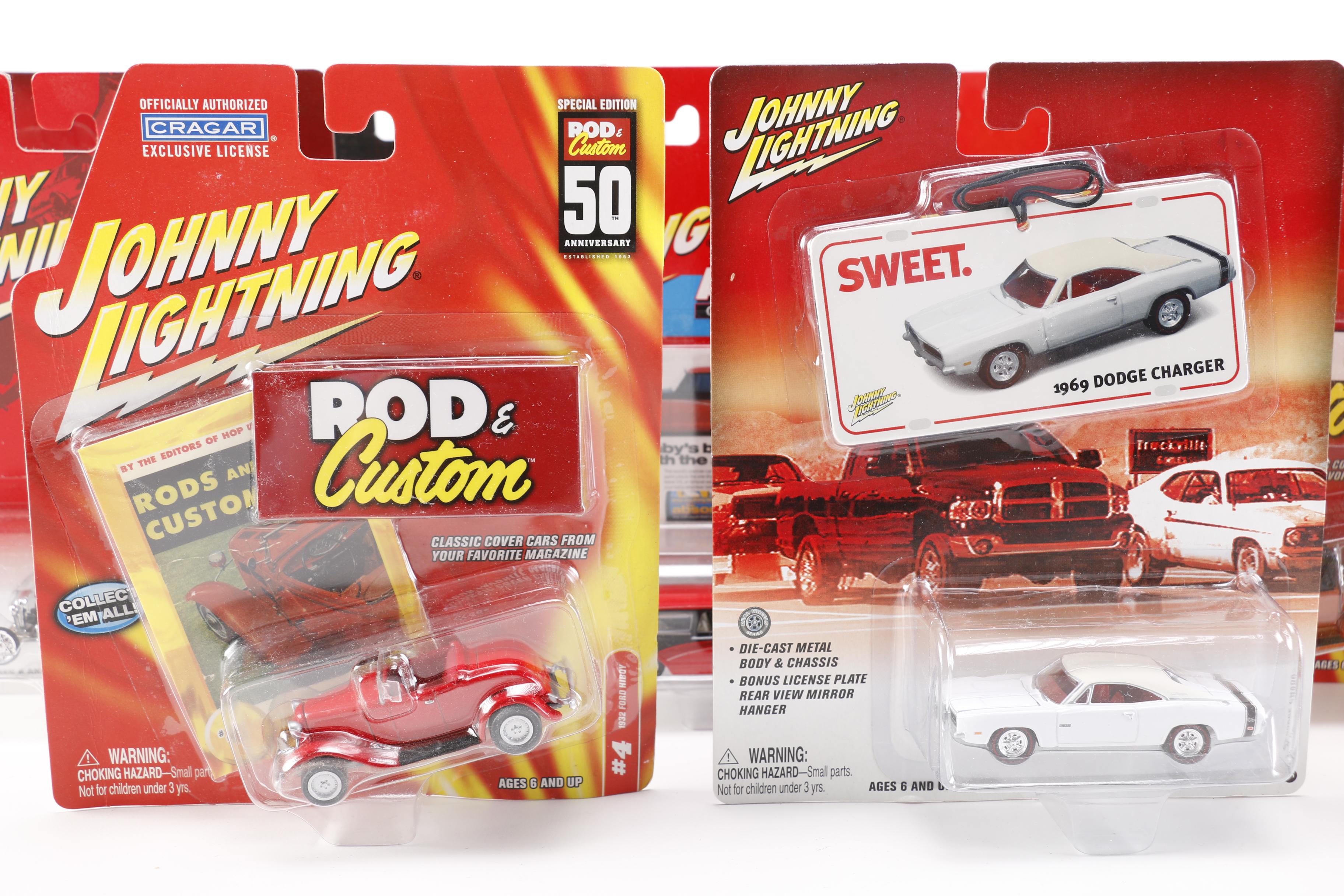 Johnny Lightning Die-Cast Cars Including 007 "License to Kill" Jeep