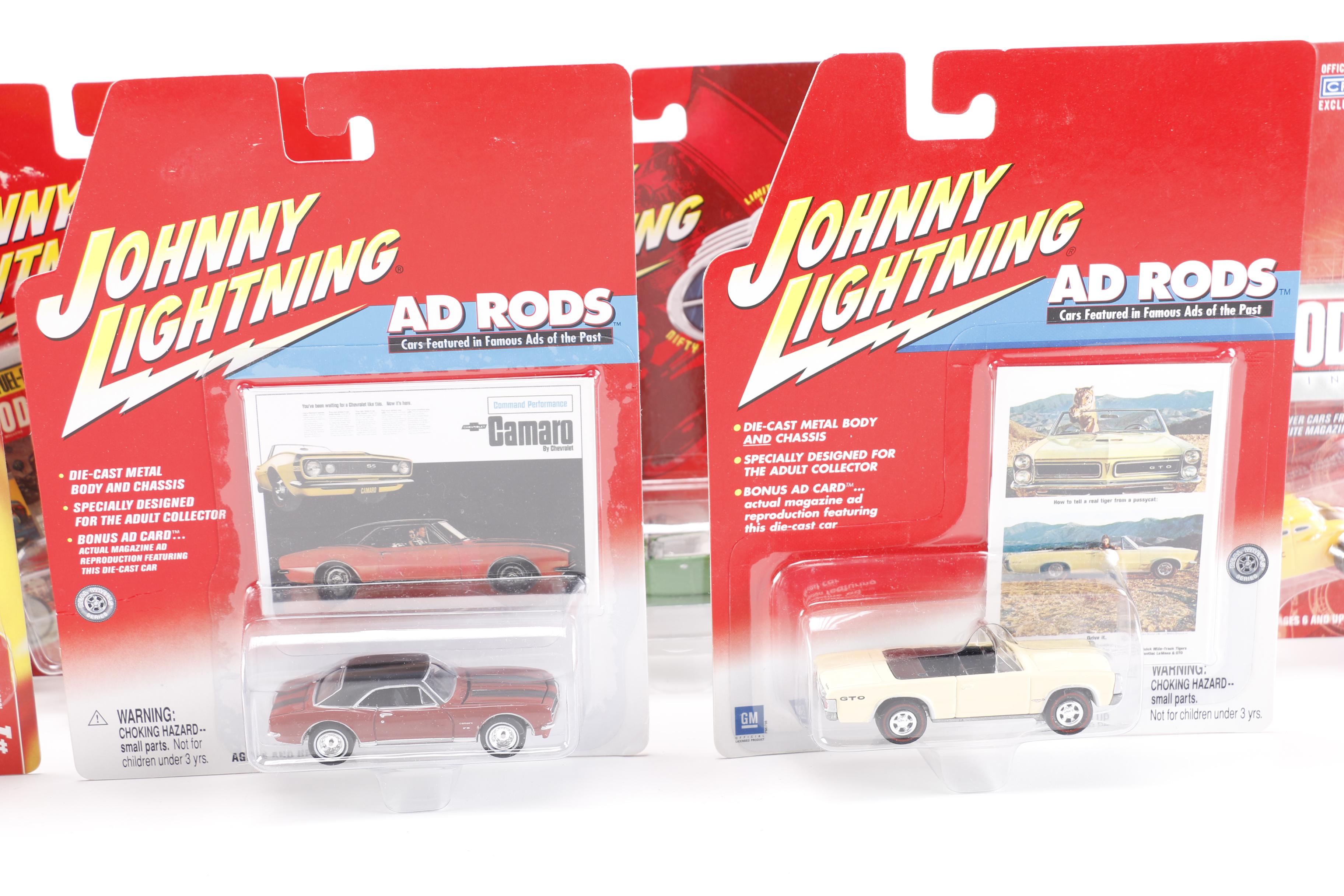 Johnny Lightning Die-Cast Cars Including 007 "License to Kill" Jeep