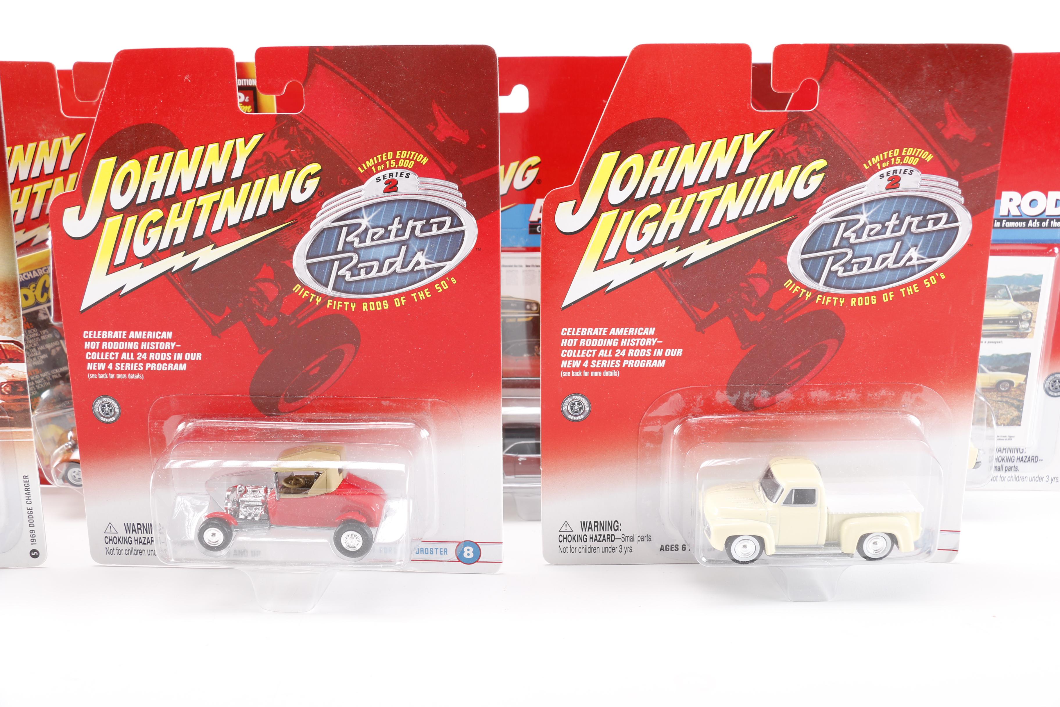 Johnny Lightning Die-Cast Cars Including 007 "License to Kill" Jeep