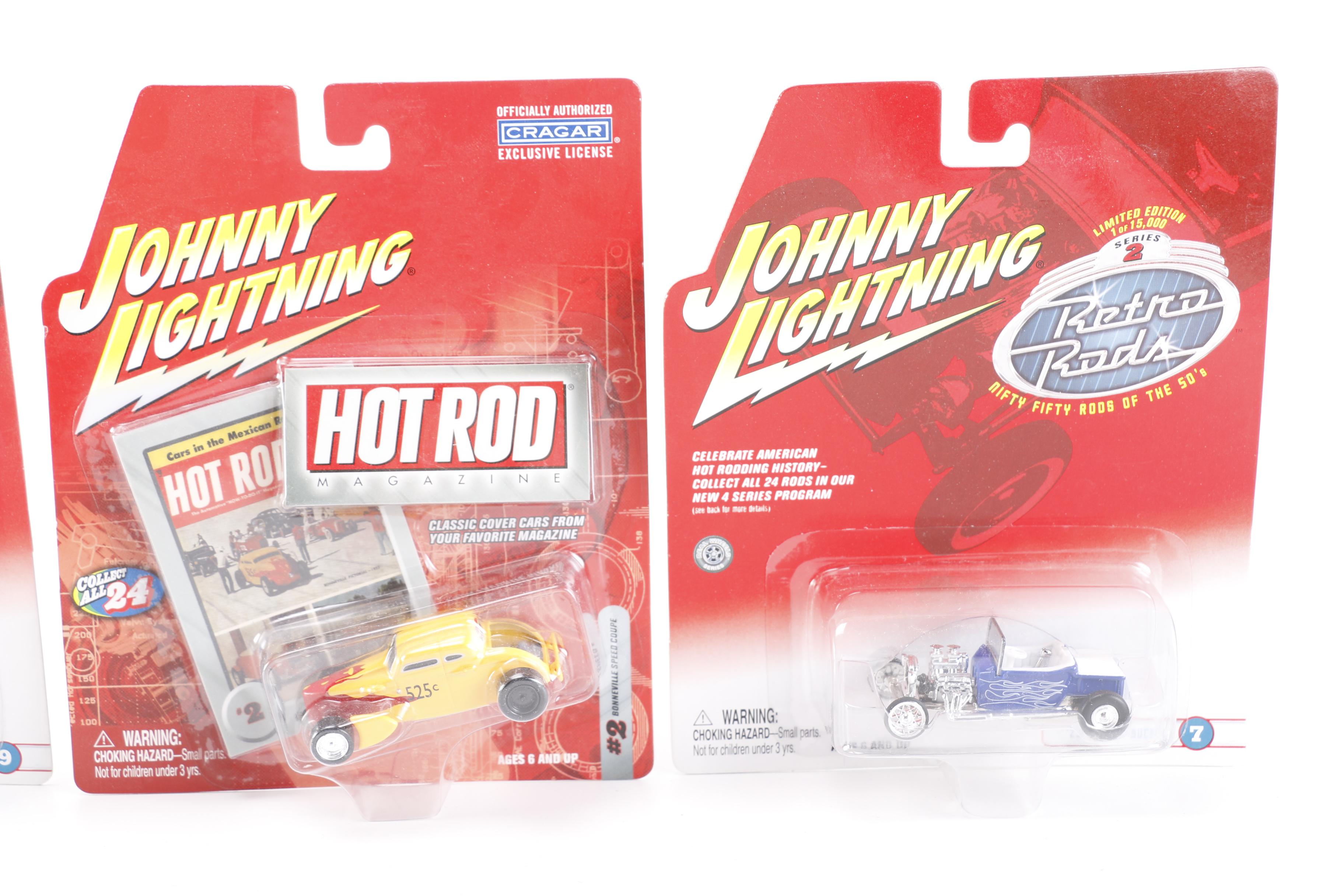 Johnny Lightning Die-Cast Cars Including 007 "License to Kill" Jeep