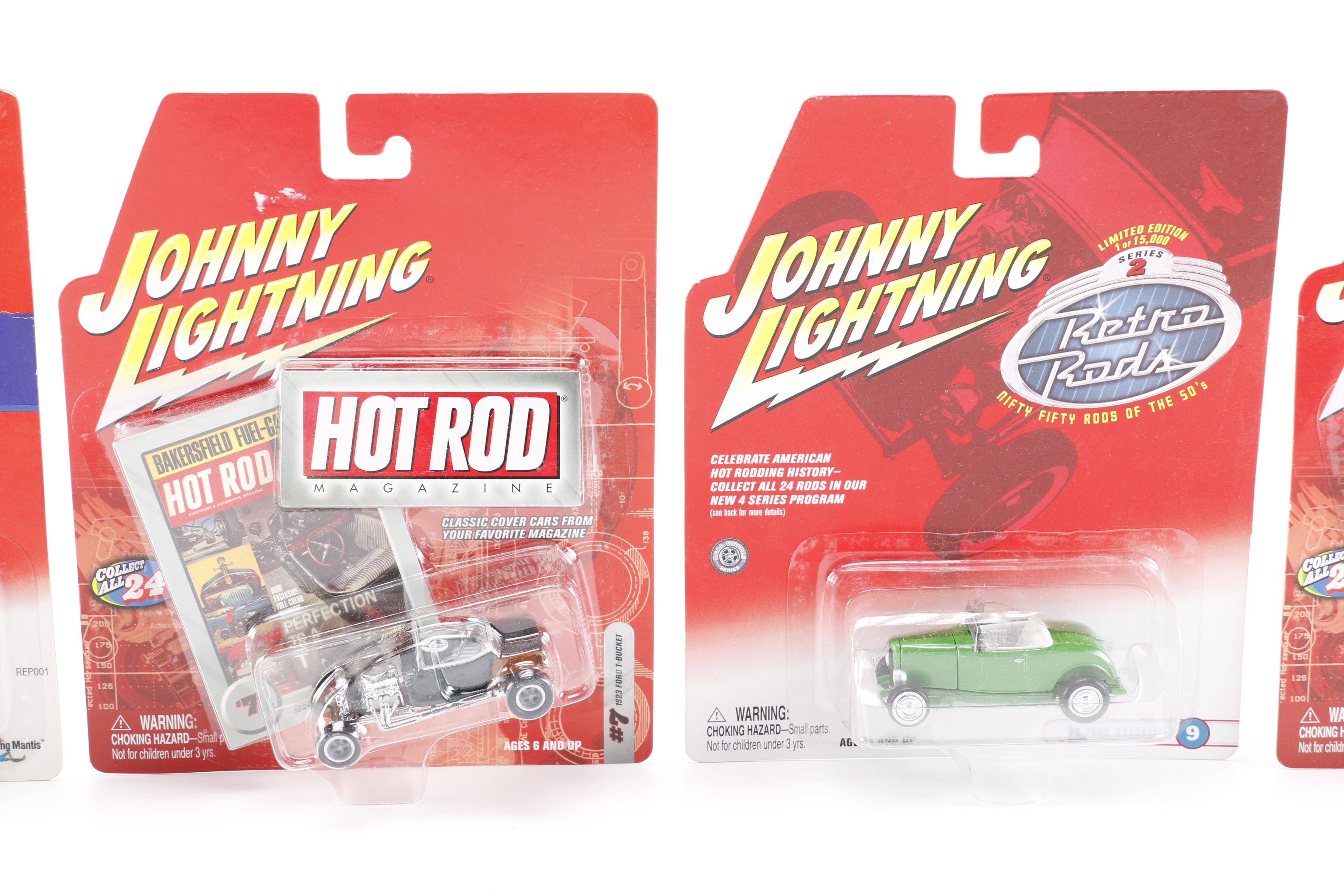 Johnny Lightning Die-Cast Cars Including 007 "License to Kill" Jeep