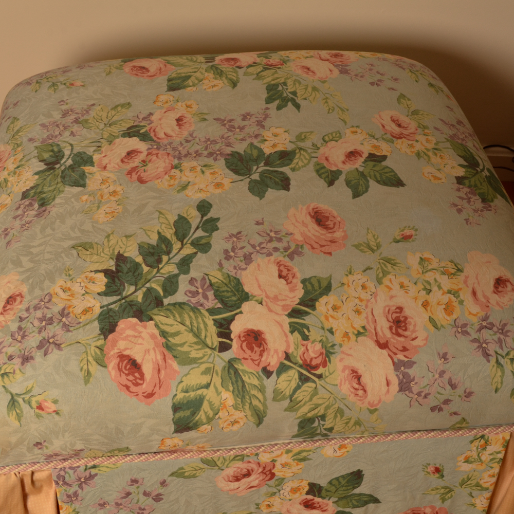 Floral Ottoman