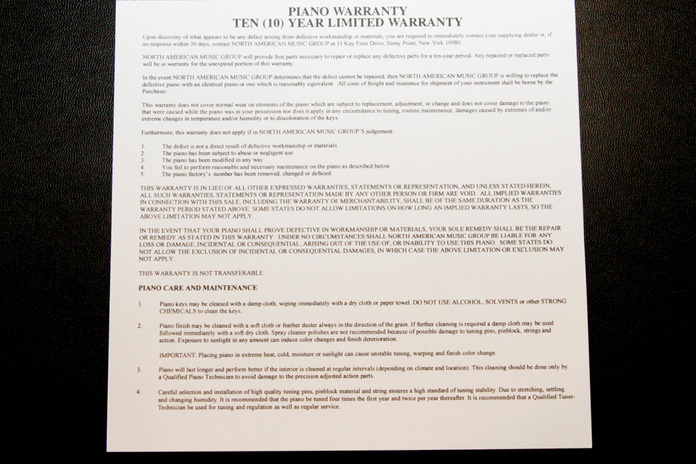 Steinmann Baby Grand Piano