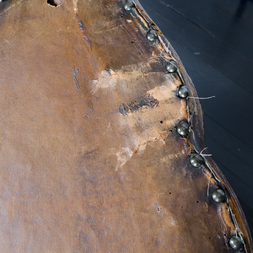 Early 20th Century Leather Club Chair