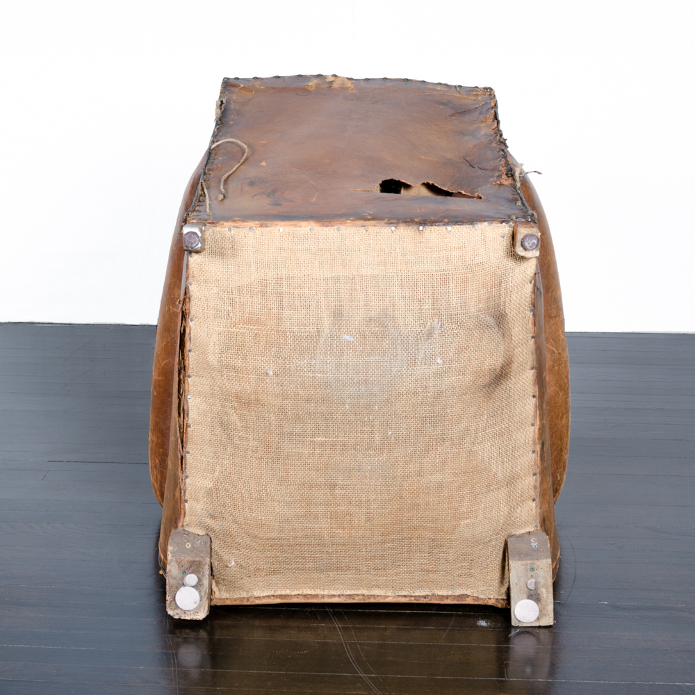 Early 20th Century Leather Club Chair