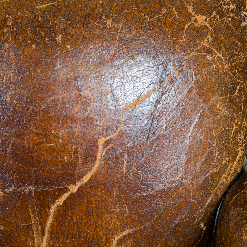 Early 20th Century Leather Club Chair