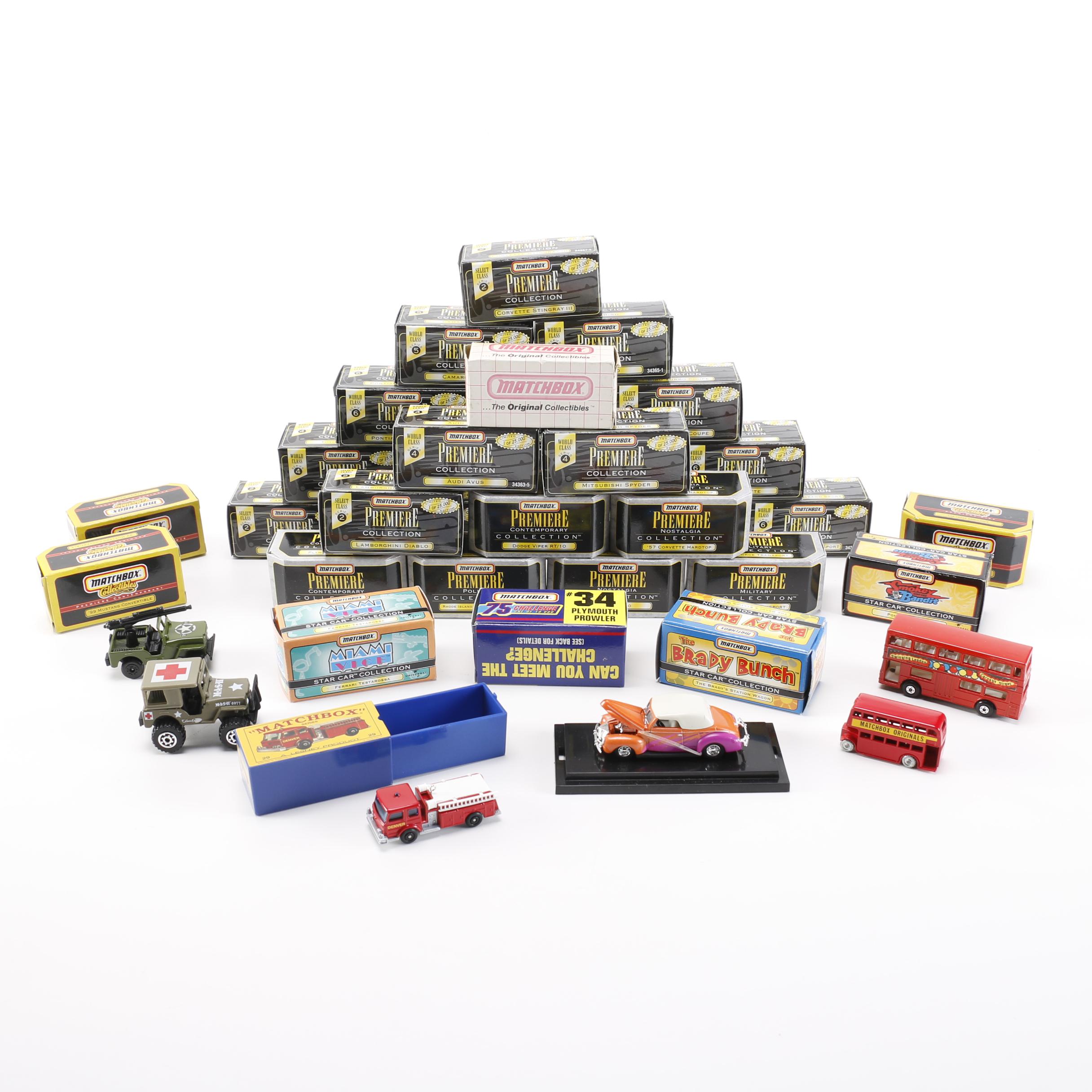 Matchbox Cars Including Star Car TV Tie-Ins
