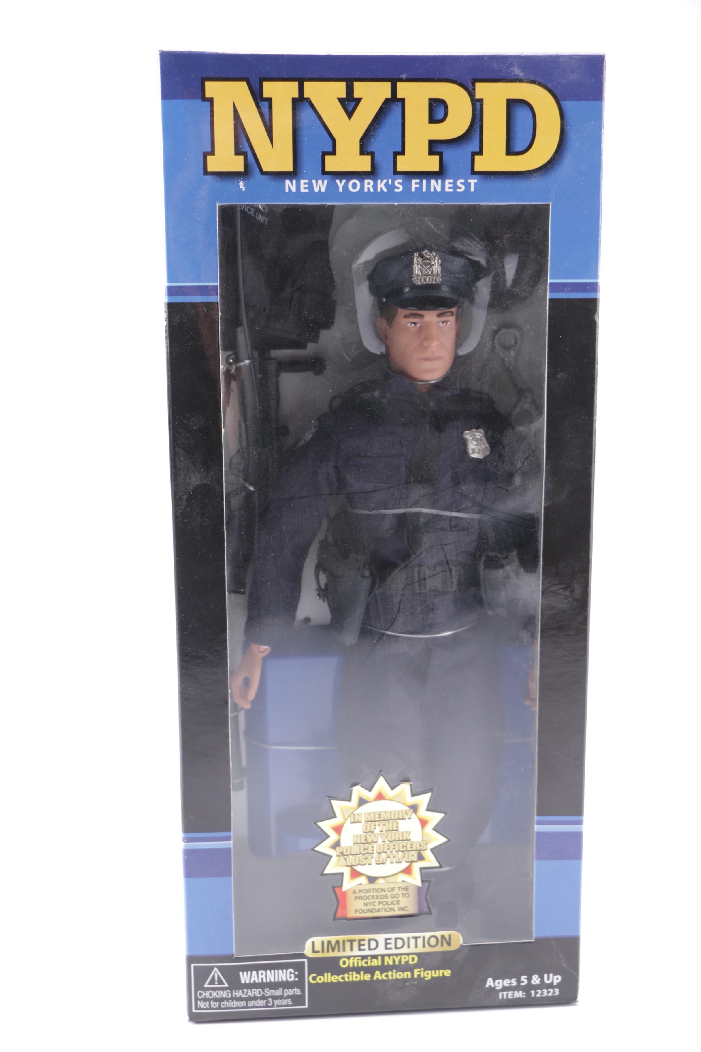 Military and Police Action Figures Including G. I. Joe