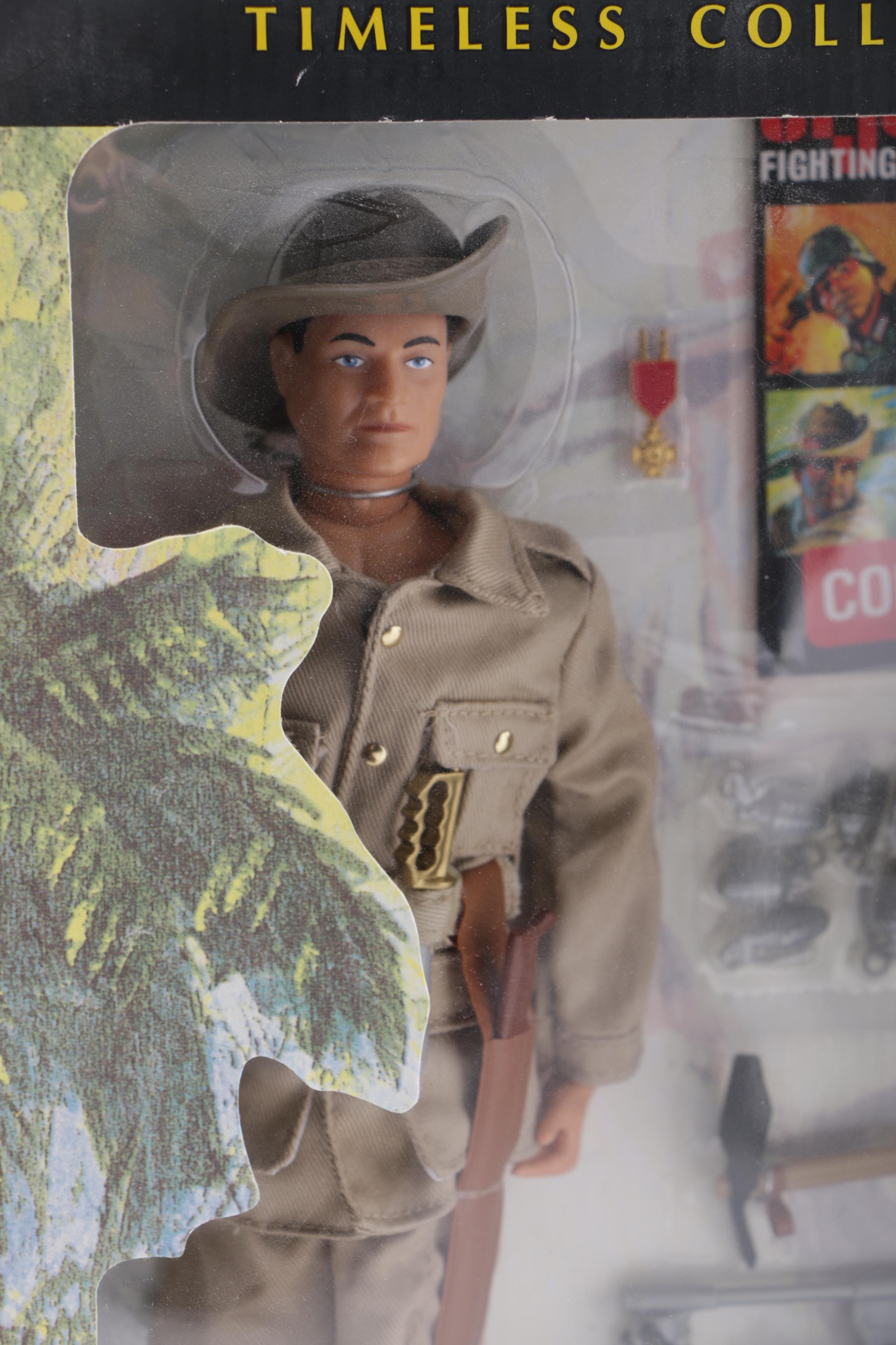 Military and Police Action Figures Including G. I. Joe