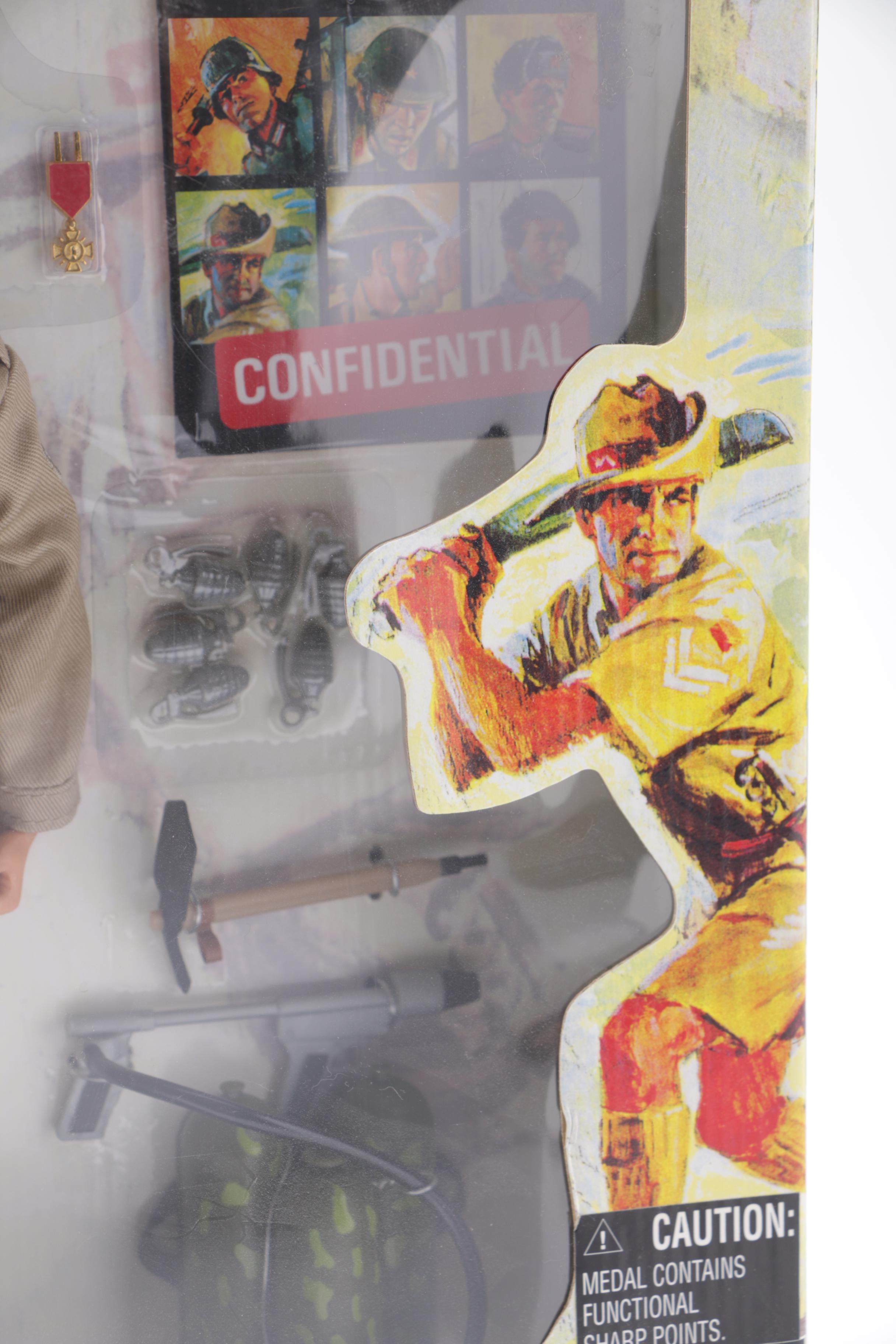 Military and Police Action Figures Including G. I. Joe