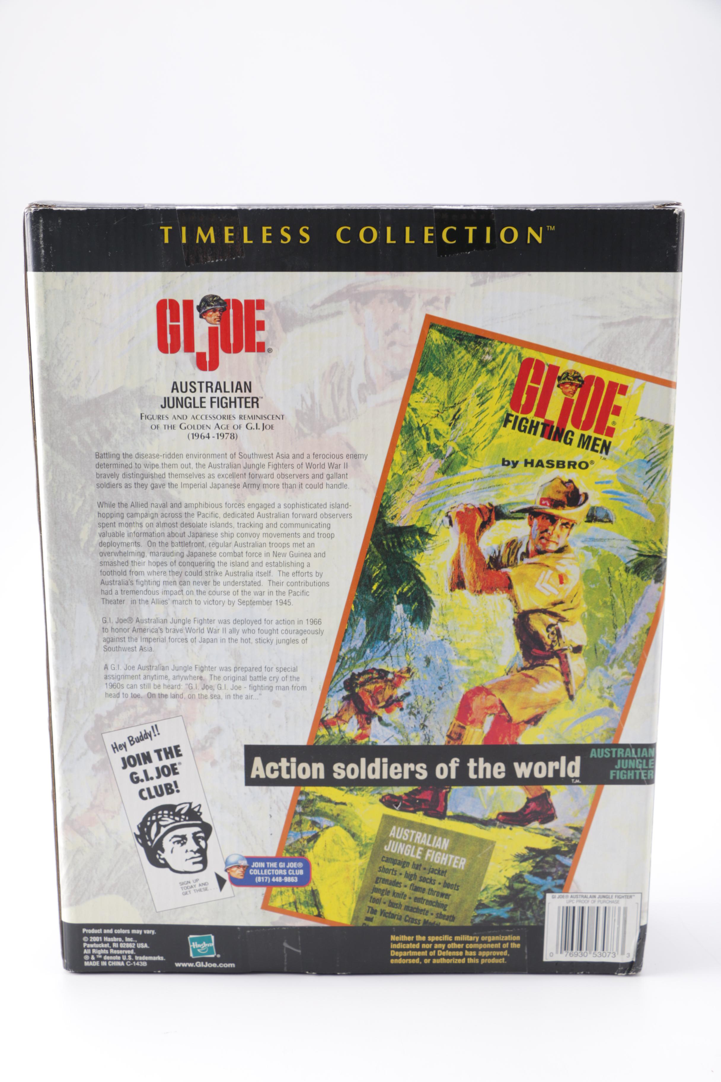 Military and Police Action Figures Including G. I. Joe
